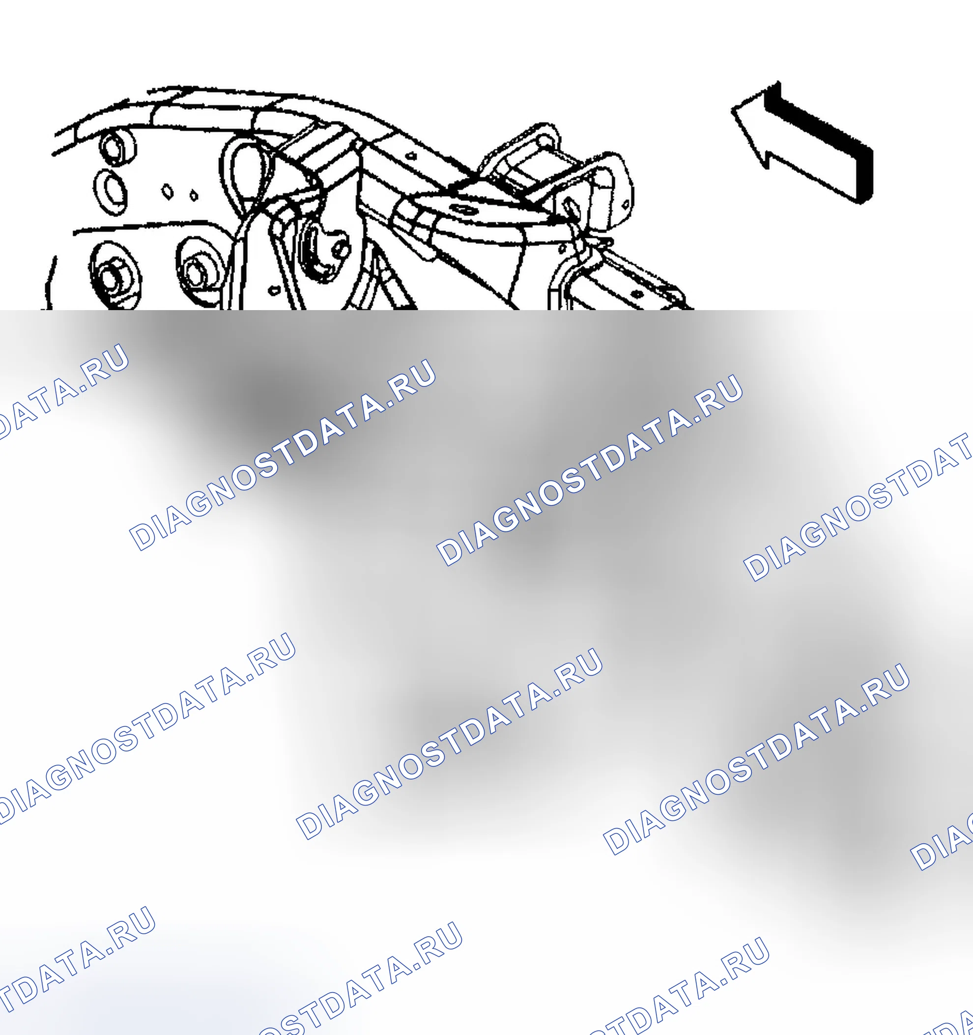 Рис. 46: Порядок демонтажа. GMC Yukon Denali GMT800