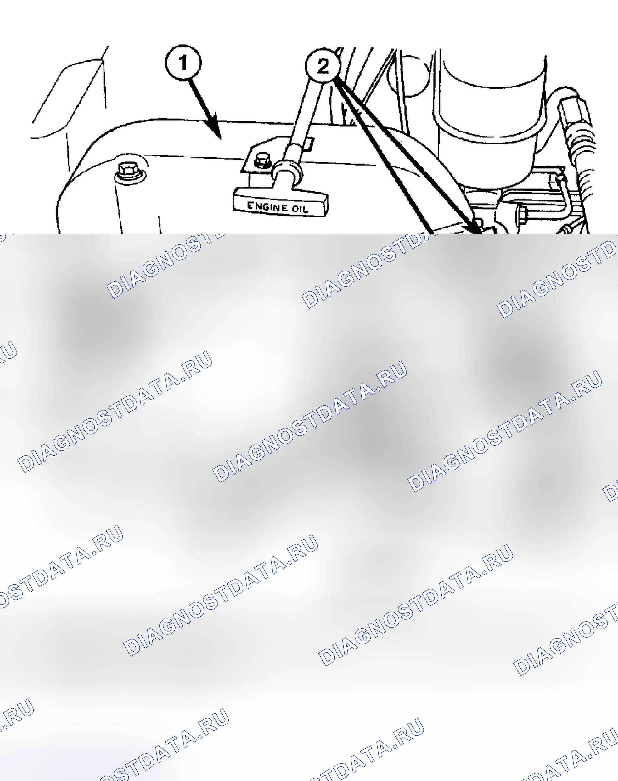 Рис. 14: ДИАГНОСТИКА И ТЕСТИРОВАНИЕ - ДАВЛЕНИЕ НАДДУВА ТУРБОКОМПРЕССОРА. Dodge Pickup R1500 