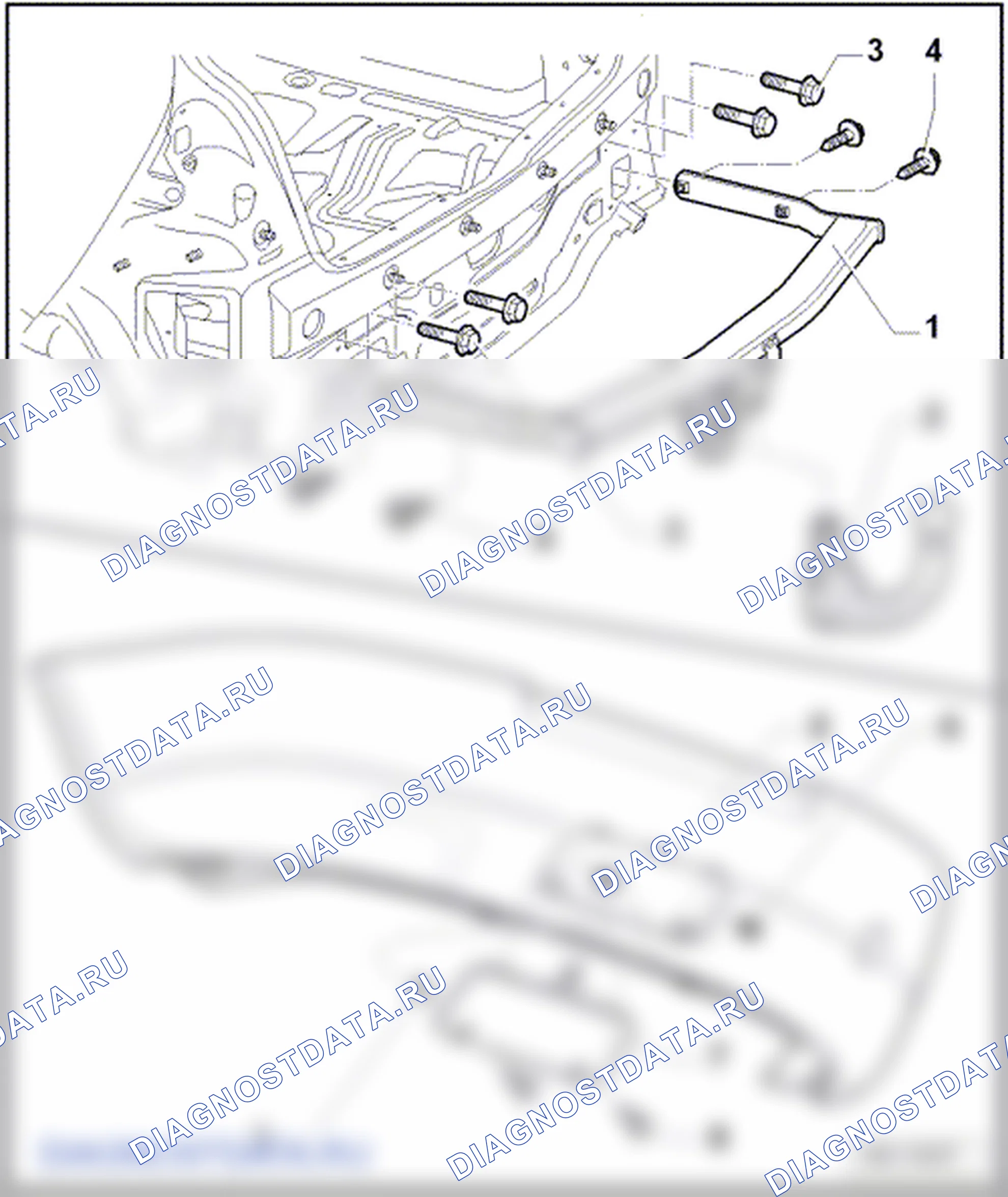 Задний бампер. Volkswagen Golf Mk5