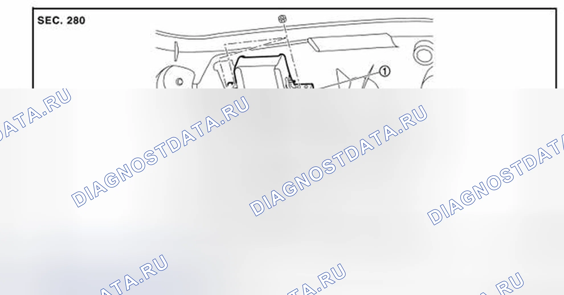 Рис. 16: Разнесенный вид. Nissan Murano Z51 рестайлинг 2