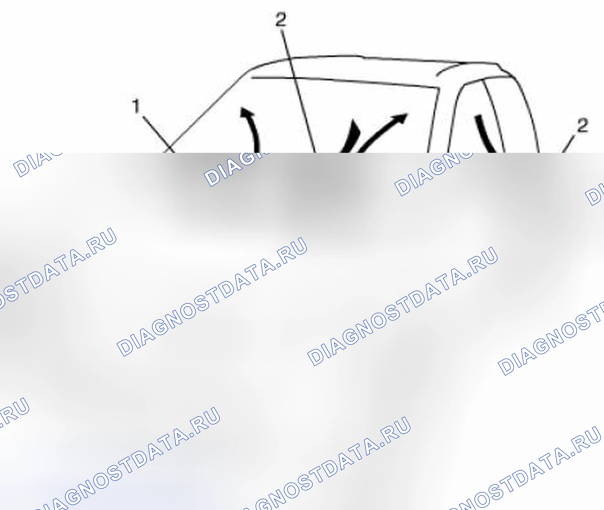 Рис. 113: Конструкция вентиляции кузова. Suzuki Grand Vitara II рестайлинг 2