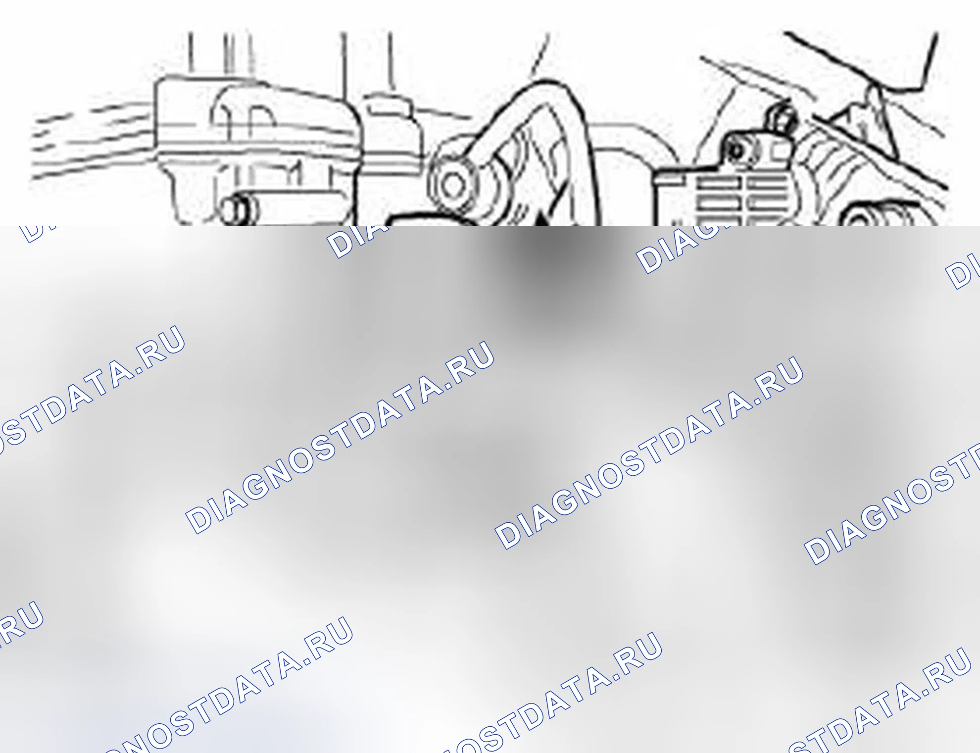 Рис. 276: 11 61 040 Демонтаж и монтаж верхней секции впускной коллектор (M44). BMW Z3 E36