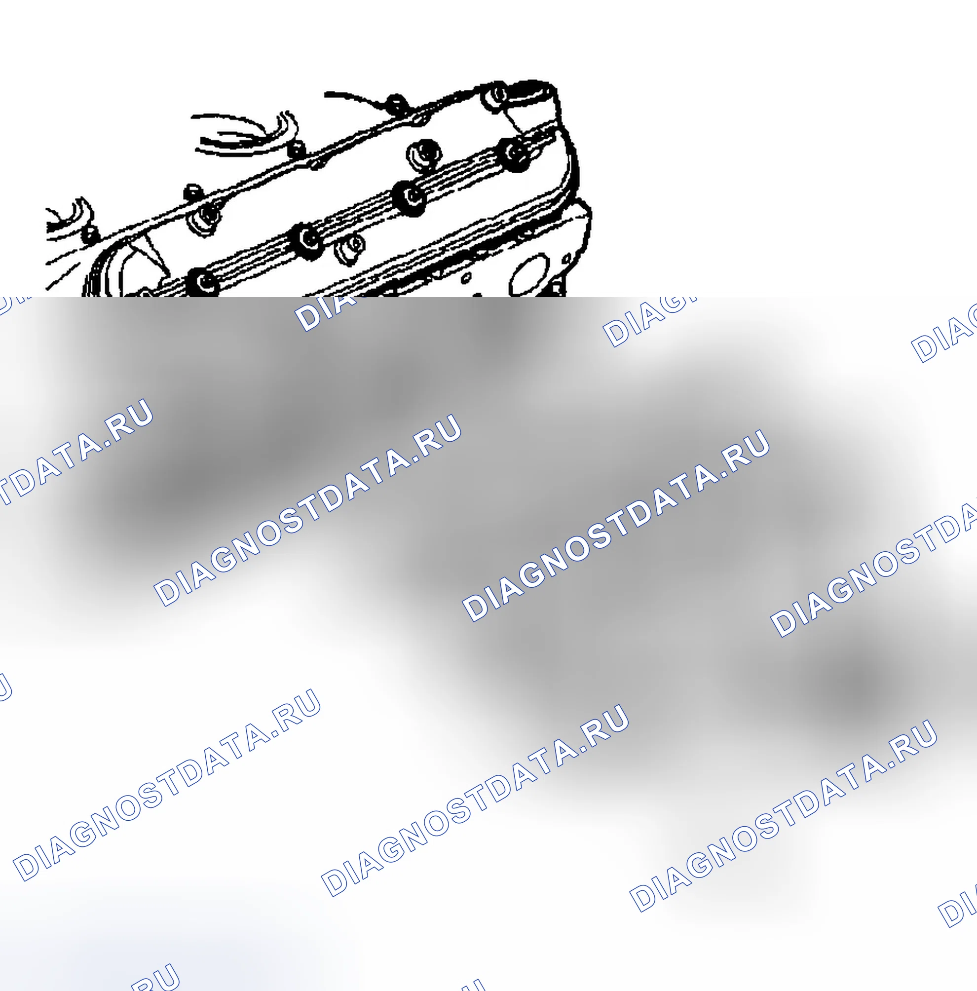Рис. 11: Порядок демонтажа. Chevrolet Silverado 2500 