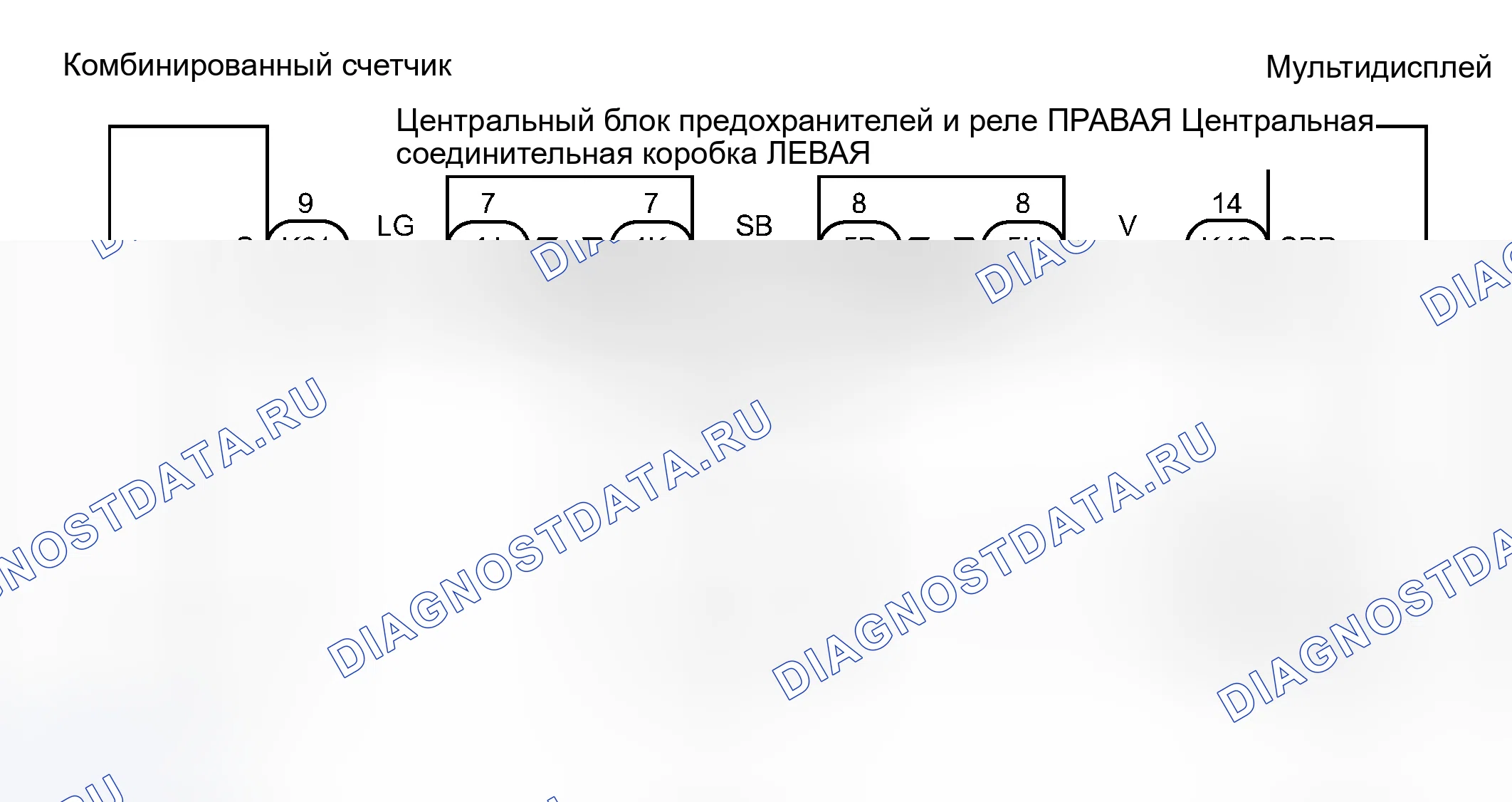Рис. 28: электросхема. Haval H8 I