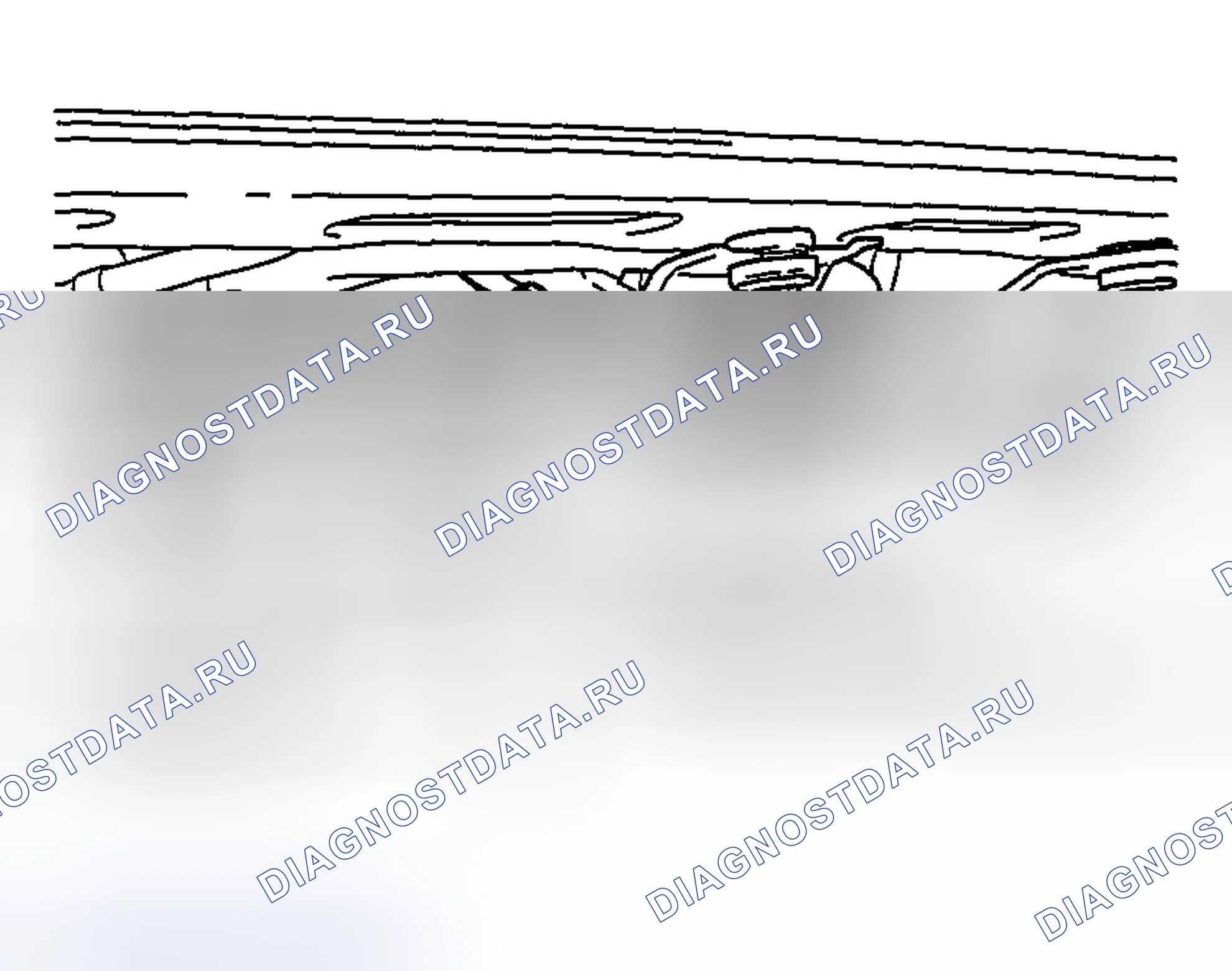 Рис. 34: > > A < < МОНТАЖ ДВИГАТЕЛЯ ЗАДНЕГО СТЕКЛООЧИСТИТЕЛЯ В СБОРЕ. Mazda MX-5 NA