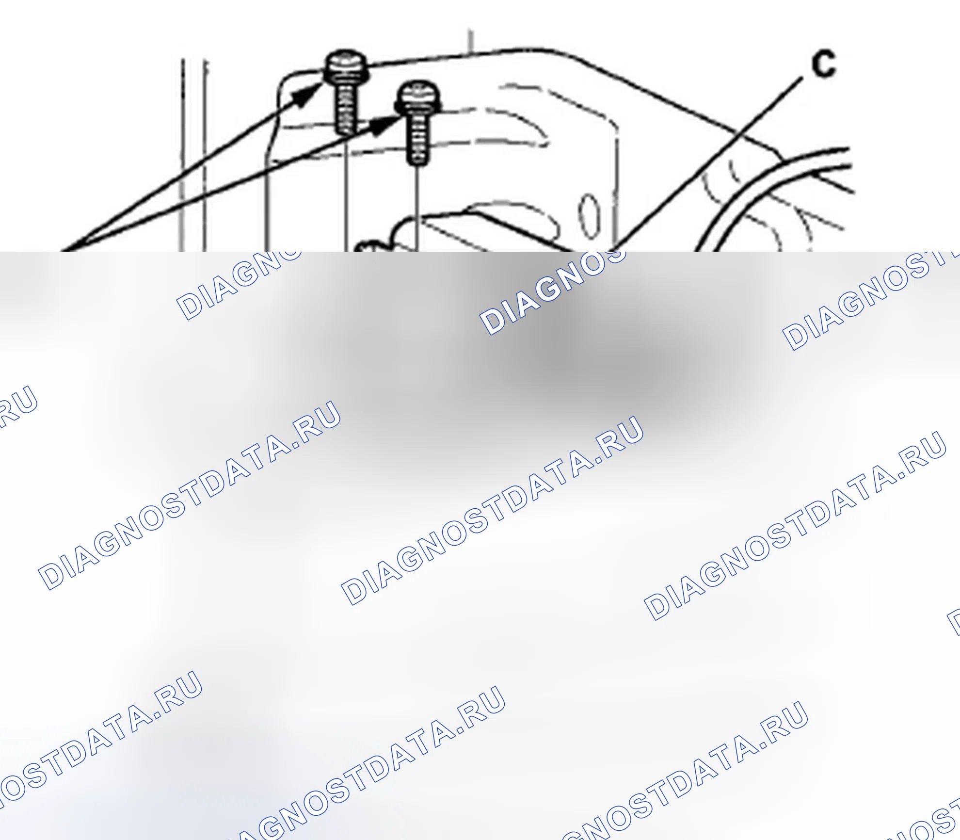 Рис. 237: Удаление. Honda Ridgeline I рестайлинг