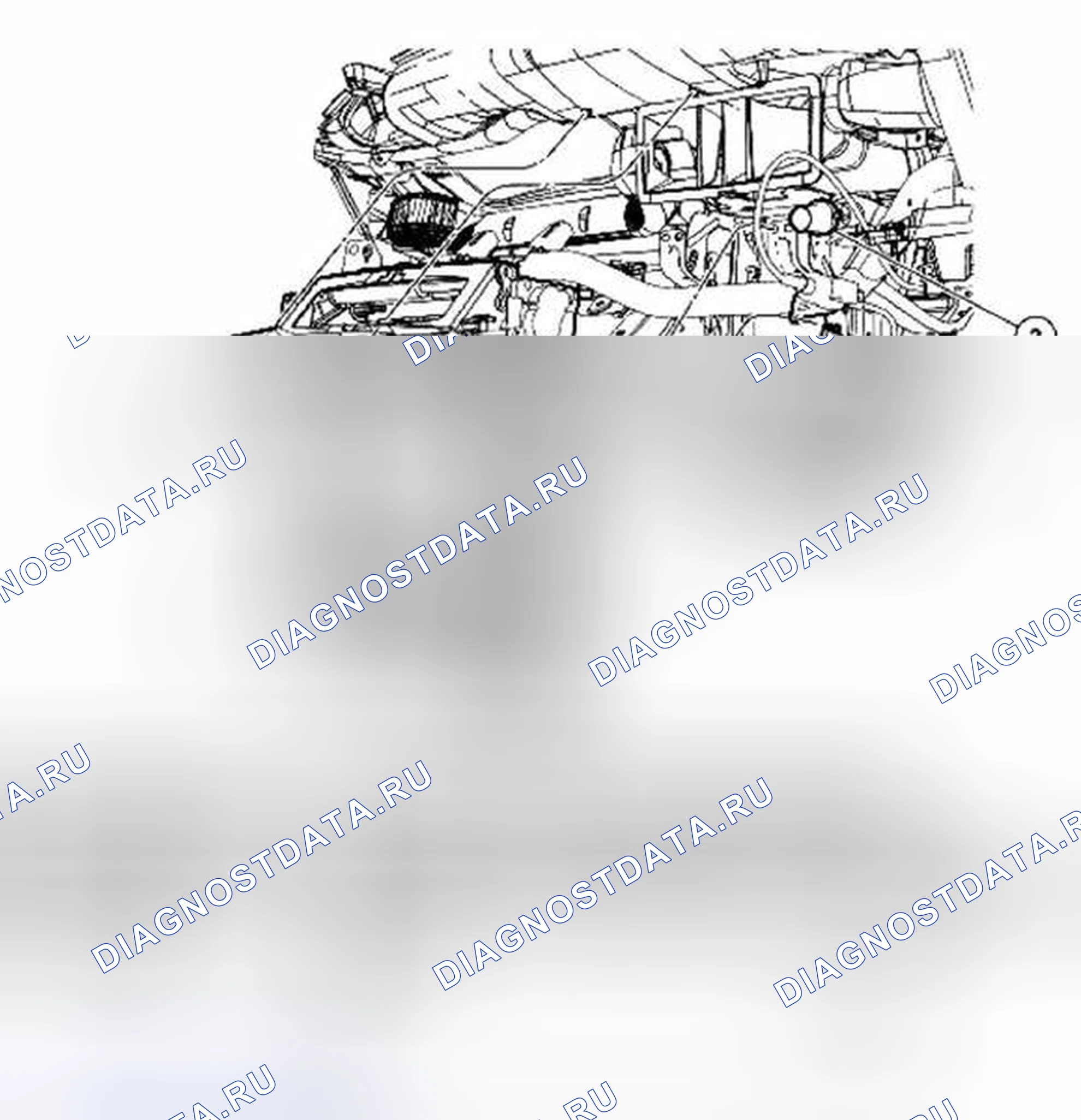 Рис. 200: Приточная камера, узел и компоненты. Hyundai ix25 II