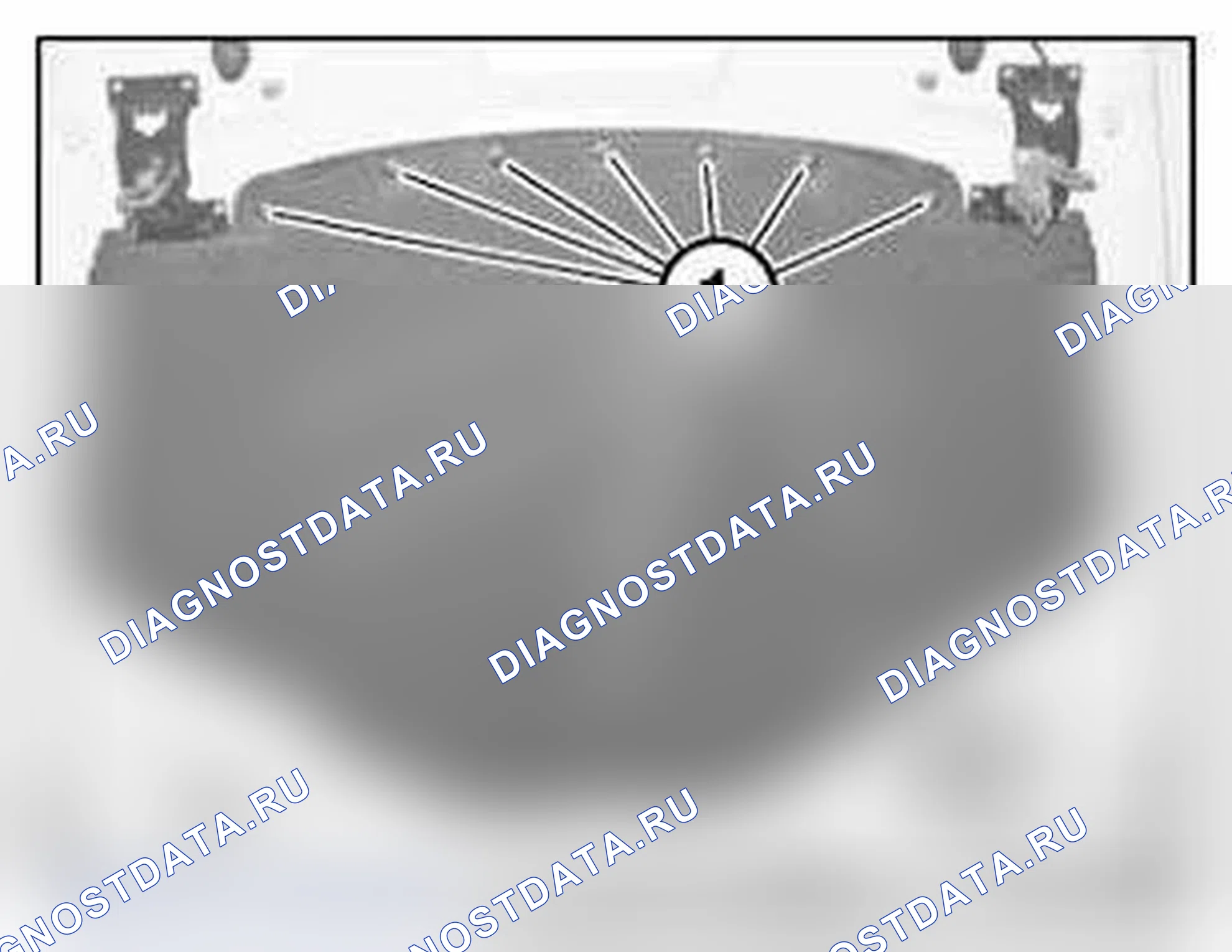 Рис. 1212: 51 48 001 Снятие и установка/замена изоляционной облицовки на колпаке/крышке. BMW X6 M E71
