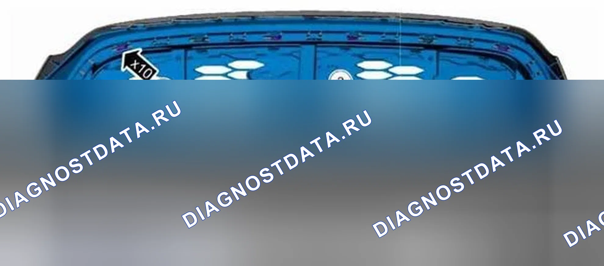 Рис. 16: Демонтаж. Ford Mustang V рестайлинг 2
