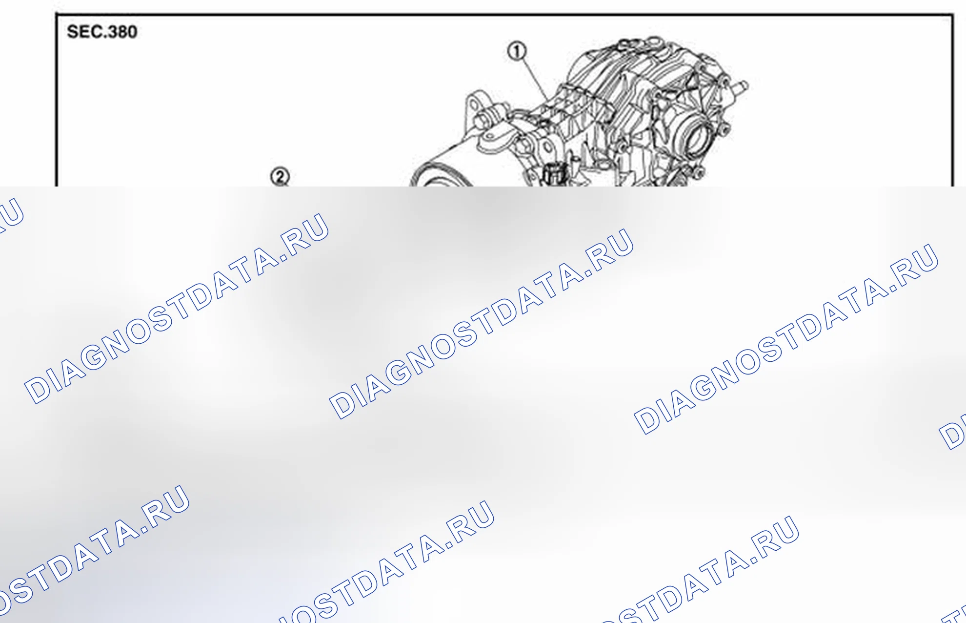 Рис. 37: Разнесенный вид. Nissan Pathfinder IV рестайлинг
