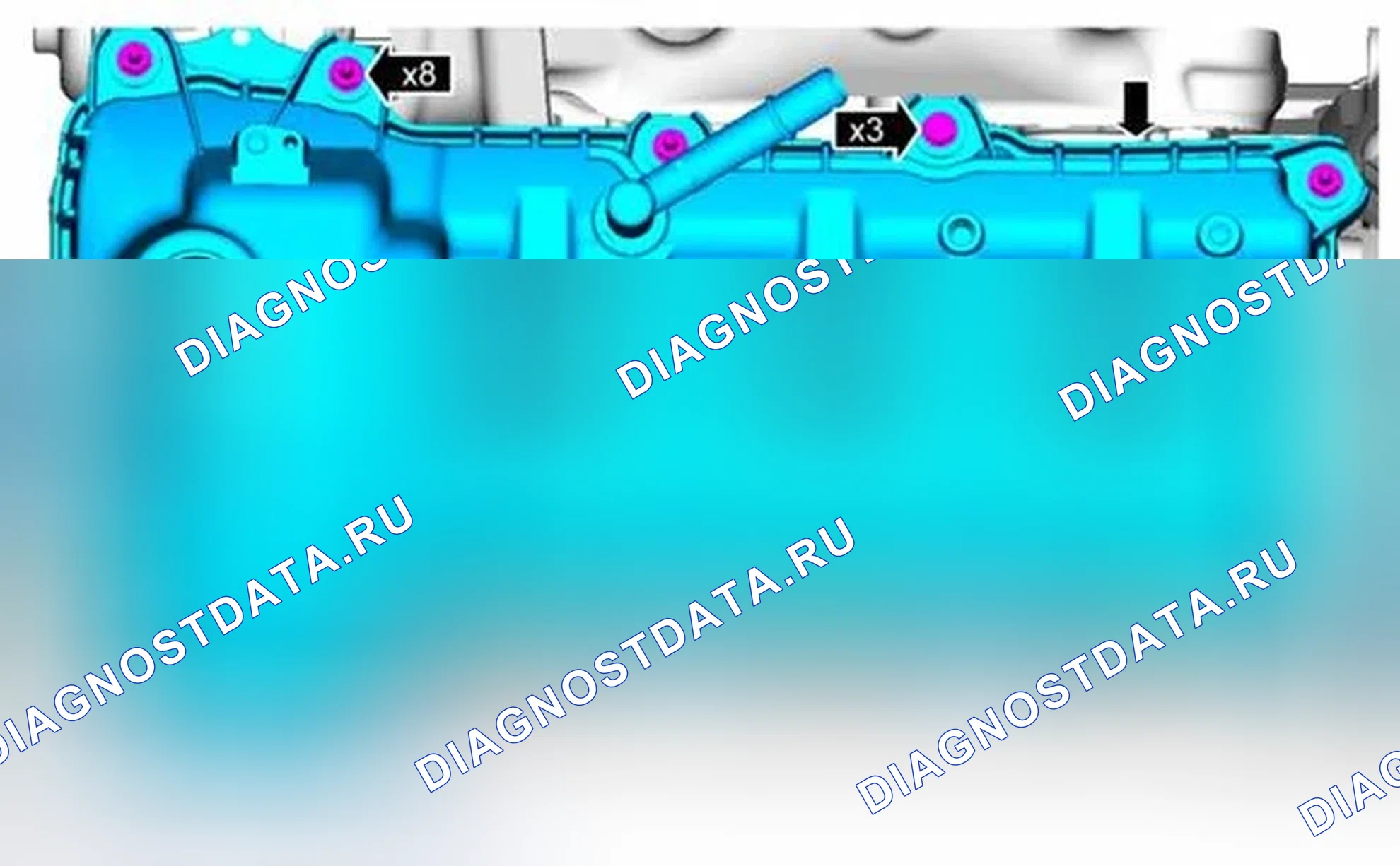 Рис. 1569. Ford Edge I рестайлинг