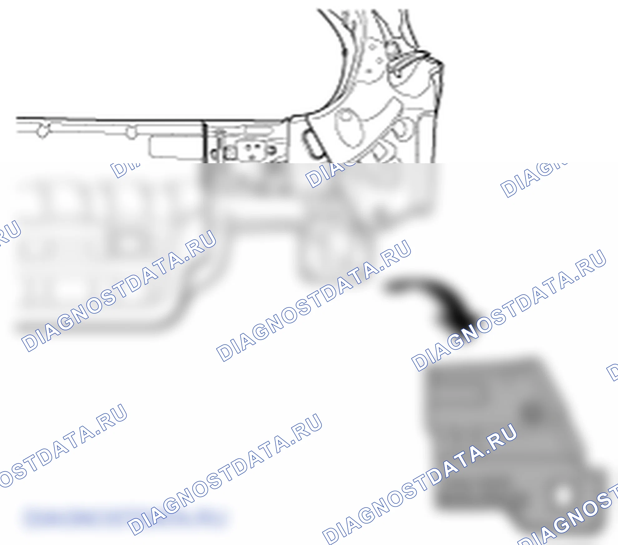 Снятие задней панели (частично). Hyundai i20 GB