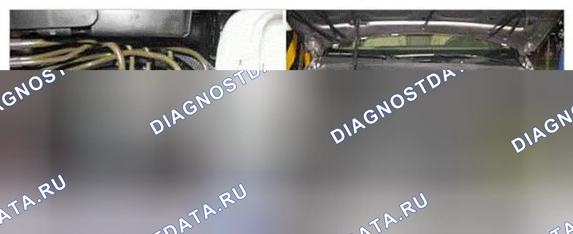 Рис. 235: Расположение компонентов. Hyundai Genesis I рестайлинг