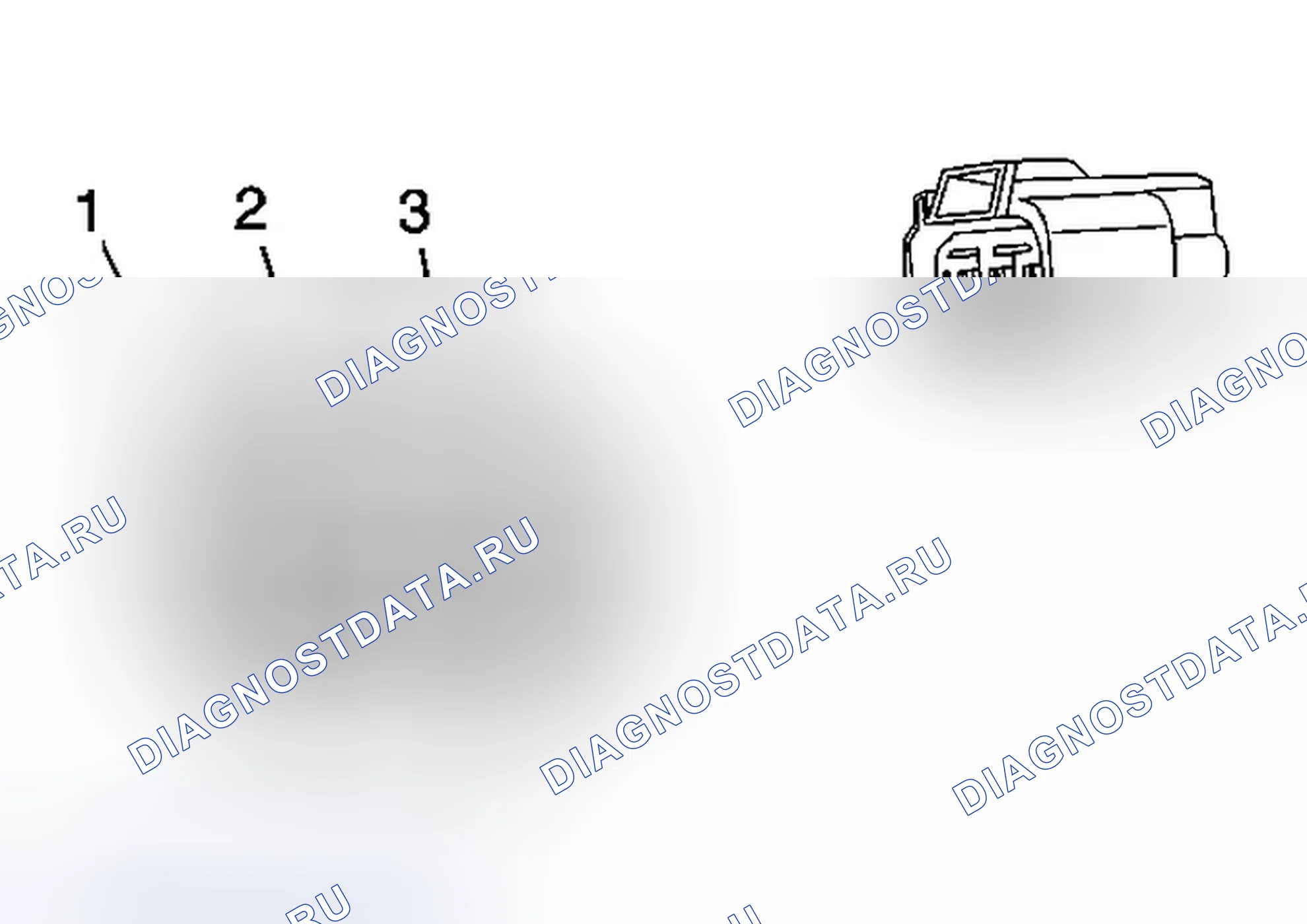 Рис. 73: Двигатель двери воздушной смеси. Chevrolet Aveo I рестайлинг