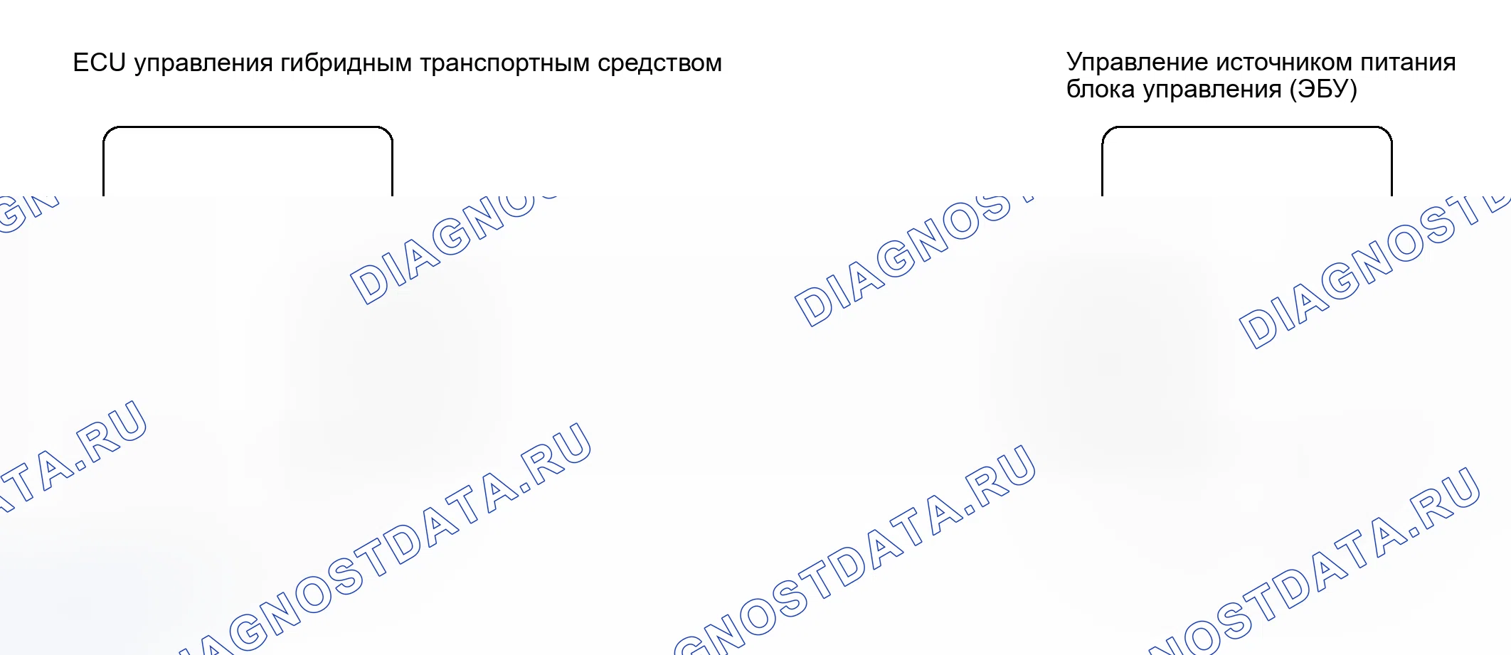 Рис. 13: электросхема. Toyota Prius II рестайлинг