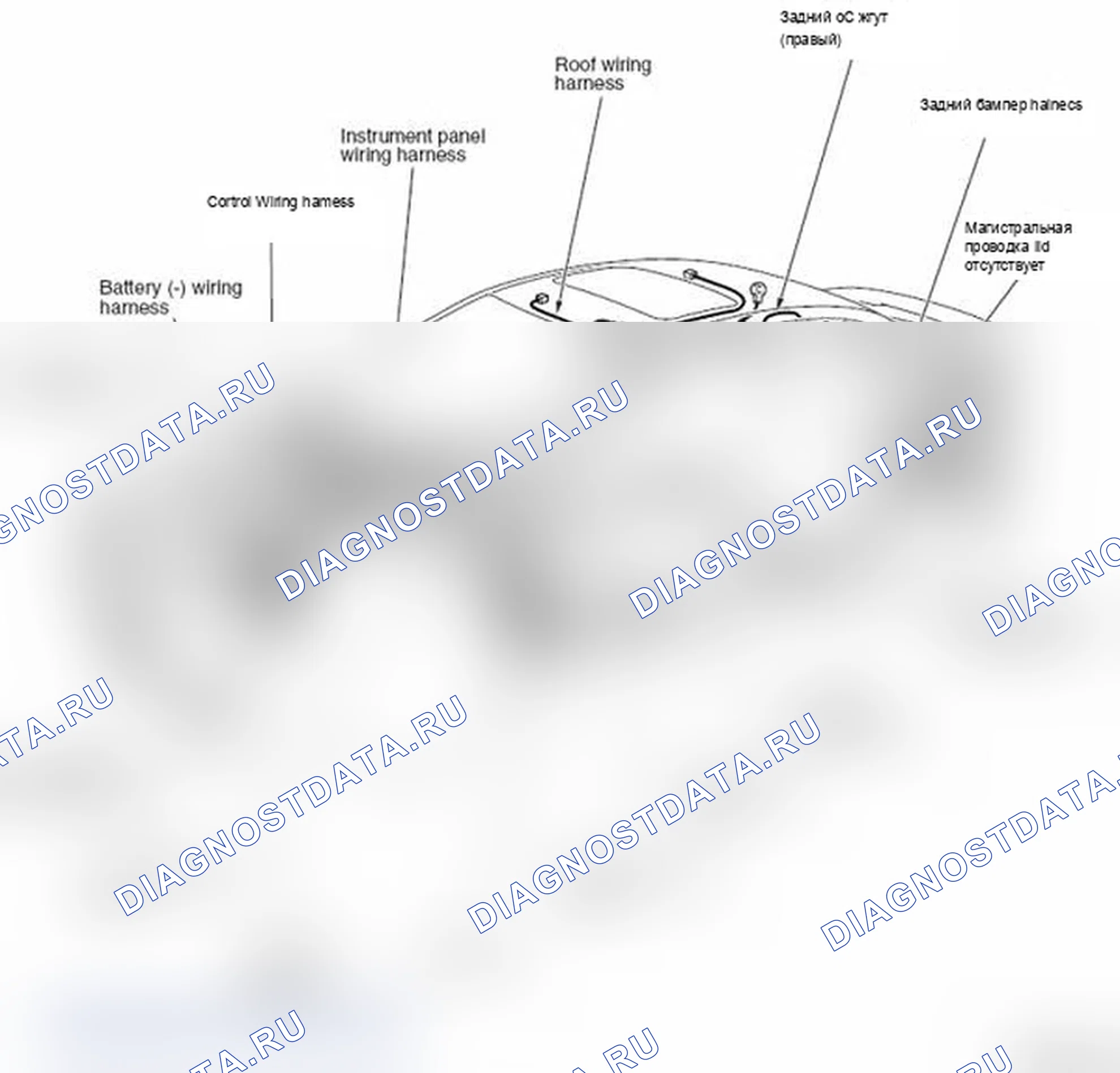 Рис. 1: ОБЩАЯ СХЕМА КОНФИГУРАЦИИ <NON-TURBO>. Mitsubishi Lancer Ralliart X
