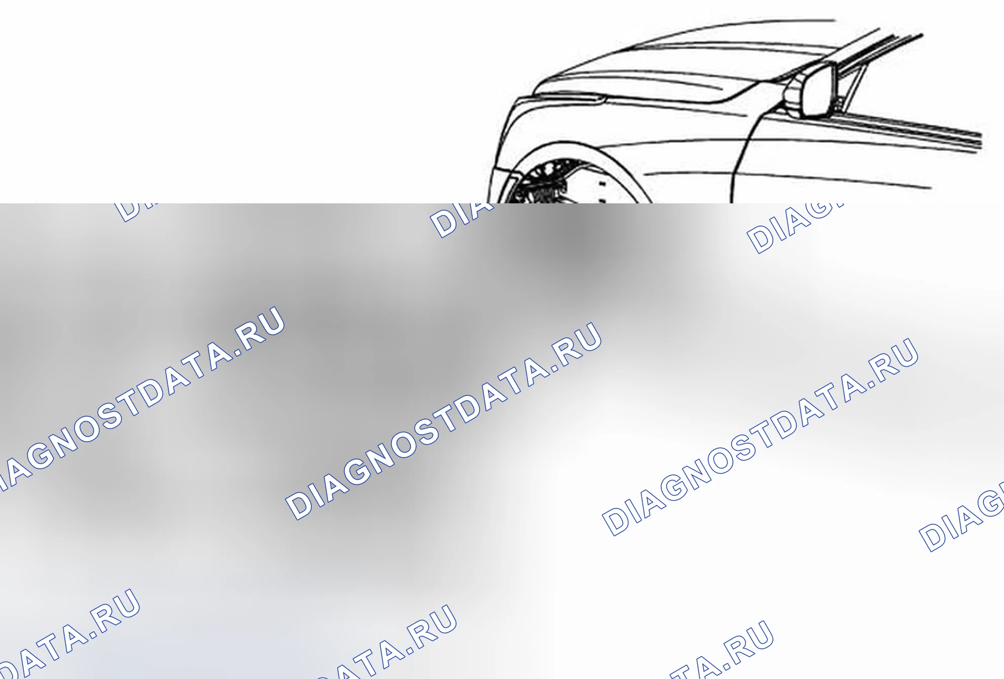 Рис. 8: Замена передней противотуманной фары. Cadillac ATS I