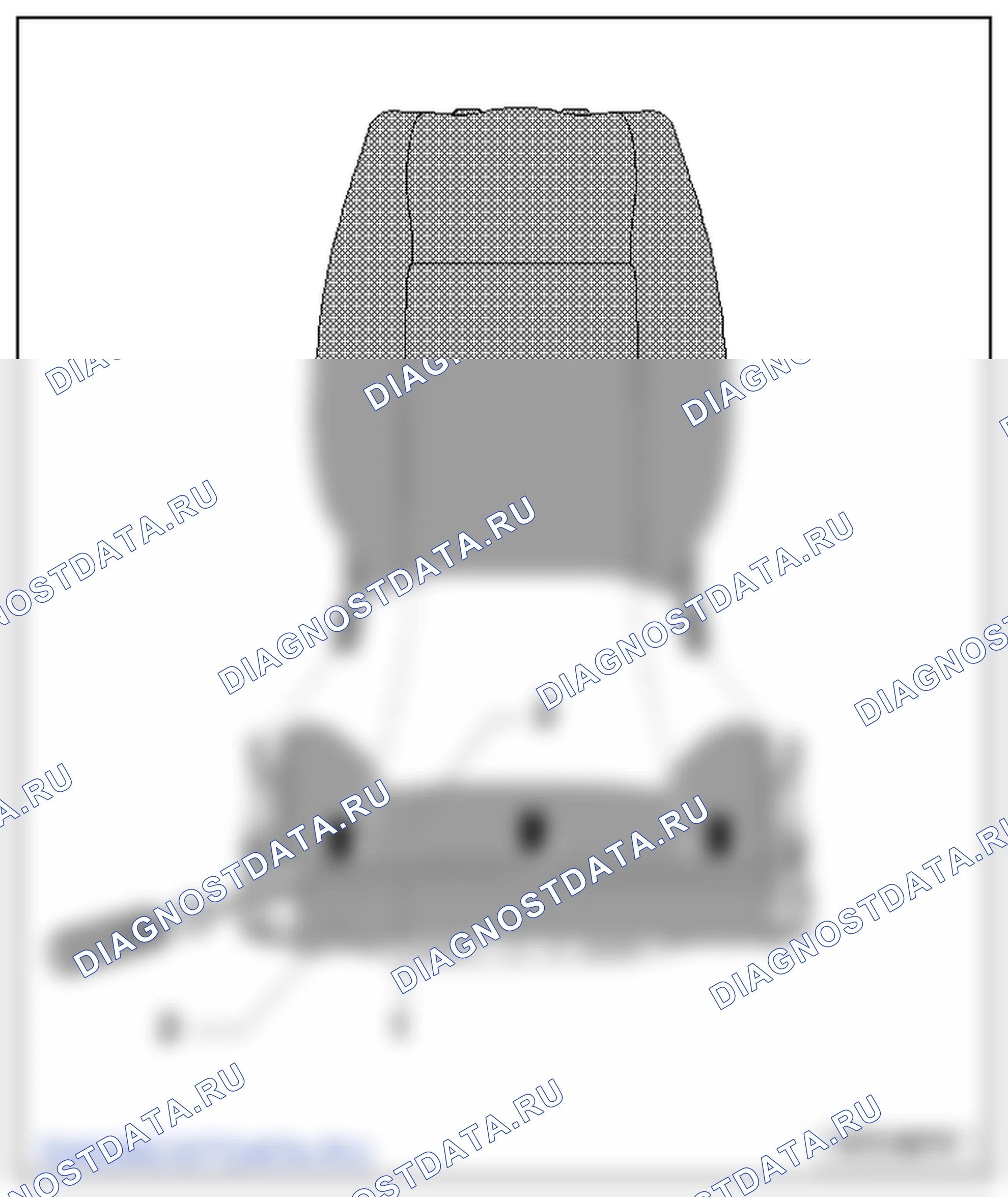 Чехлы и подушки для передних сидений. SEAT Ibiza IV