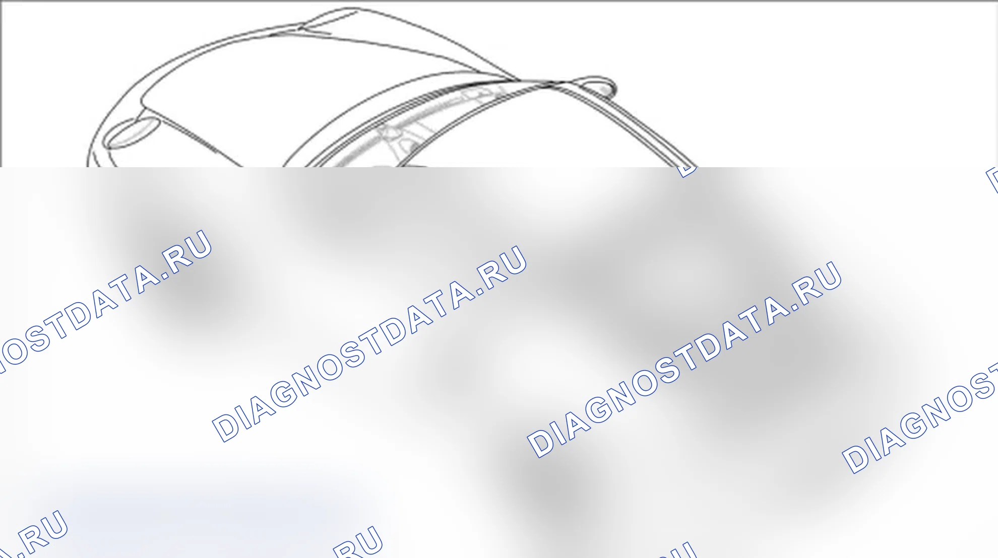 Рис. 252: Отсоединение жгута проводов на задней крышке. Porsche Boxster S 987