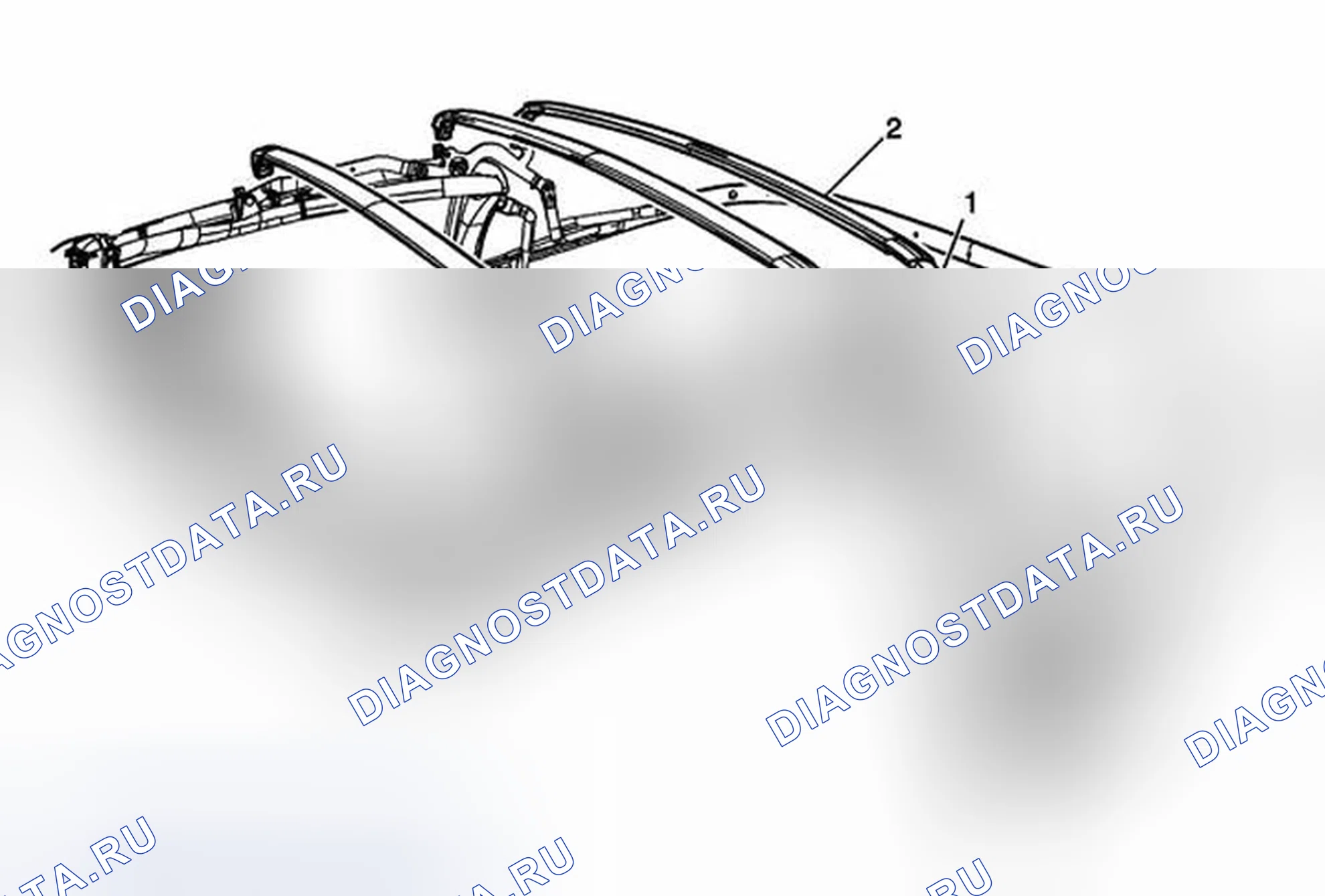 Рис. 27: Складной топ номер 4 Замена лука. Chevrolet Corvette C6