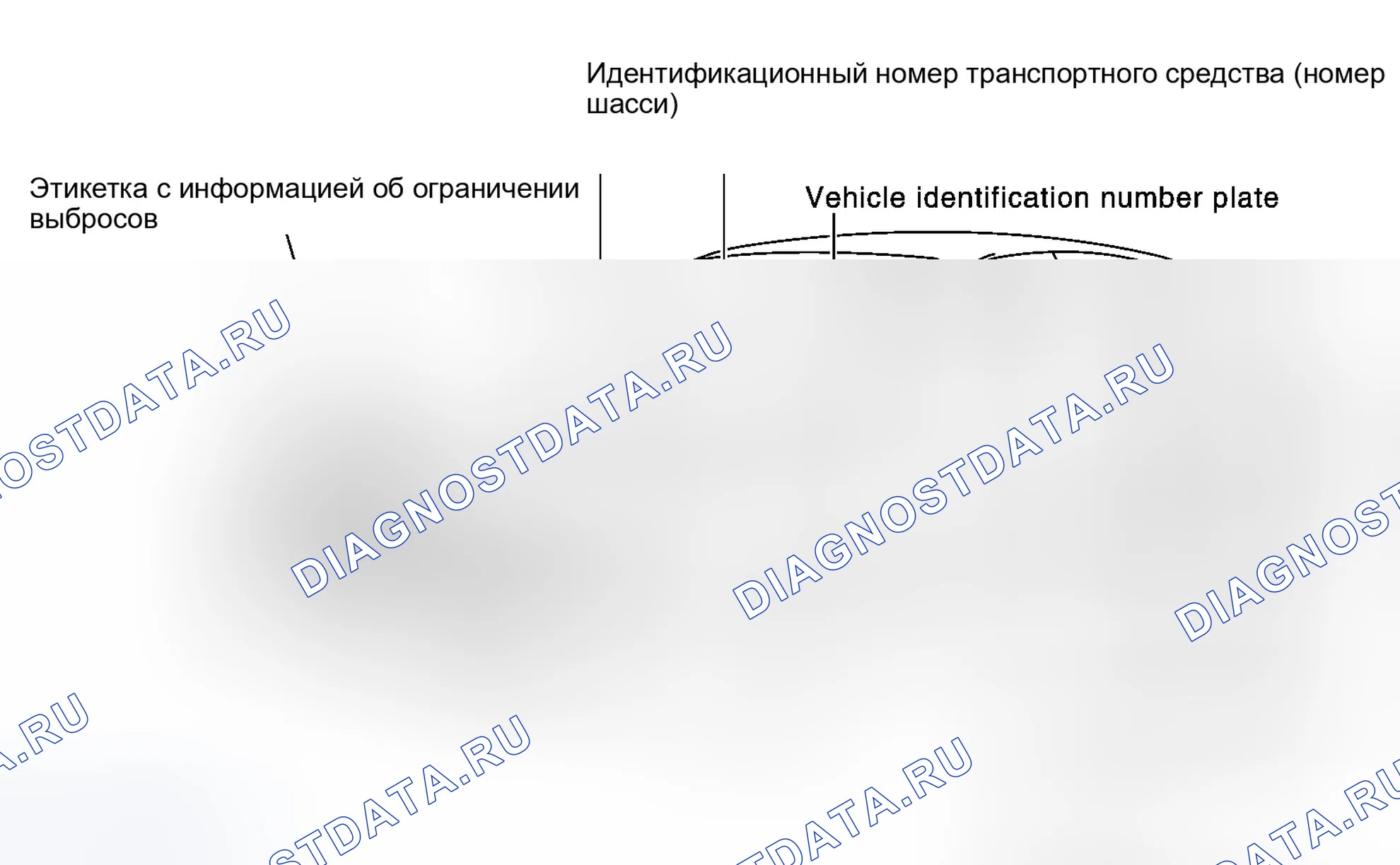 Рис. 79: ИДЕНТИФИКАЦИОННЫЙ НОМЕР. Infiniti M45 II