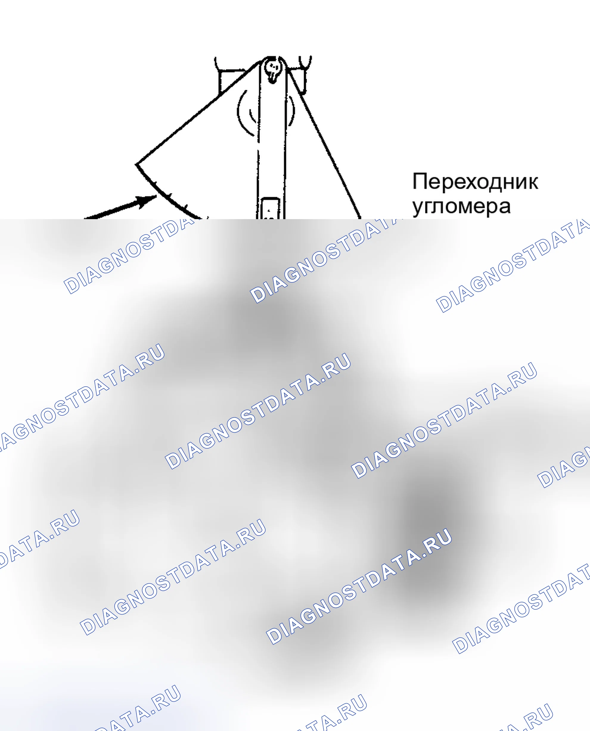 Рис. 93: Угломер и установочный файл адаптера Инструмент, необходимый для установки на более толстый рычаг дросселя V6.. Chevrolet Suburban VIII
