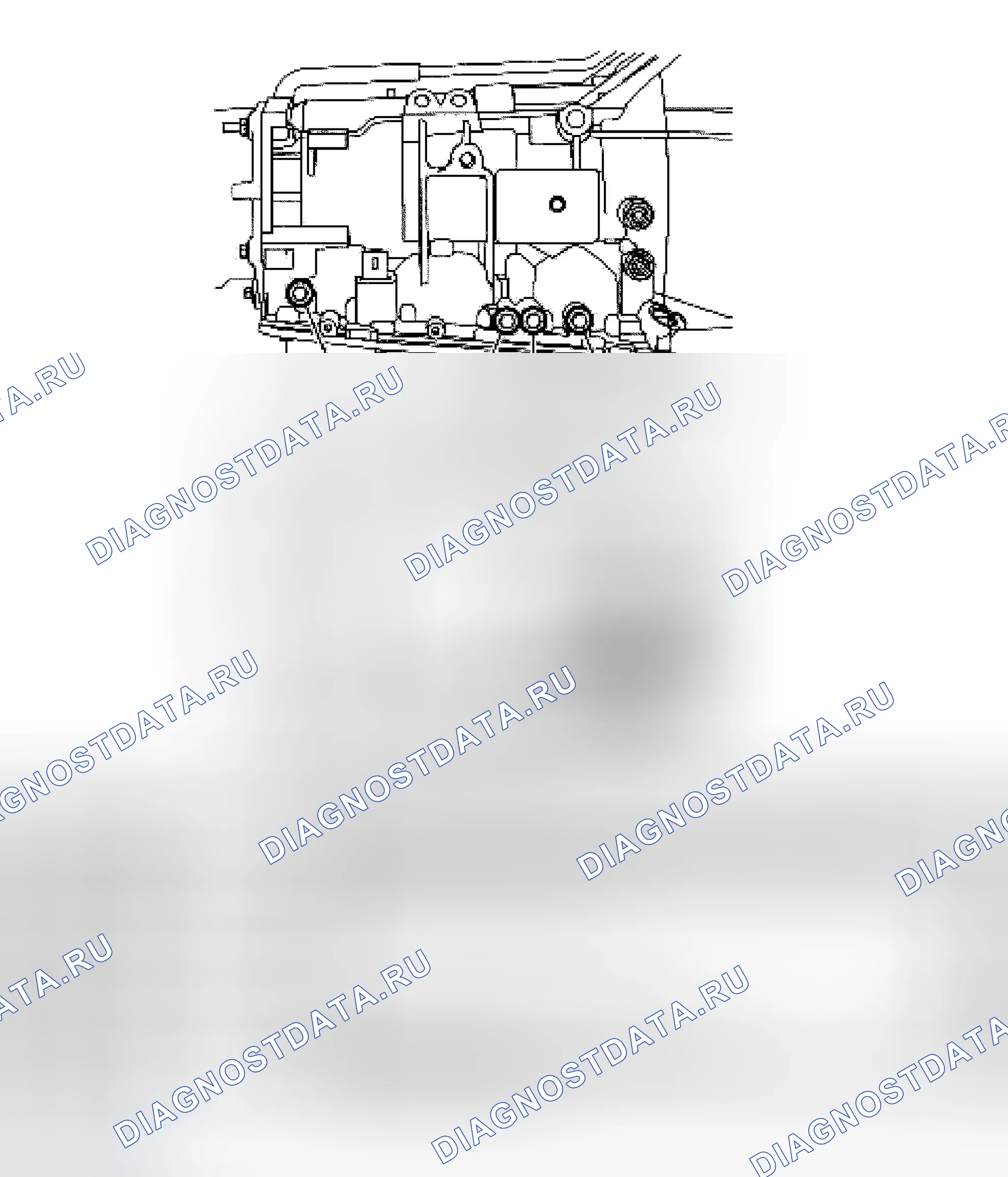 Рис. 634: Проверка оборотов холостого хода двигателя. Ford Econoline E250 