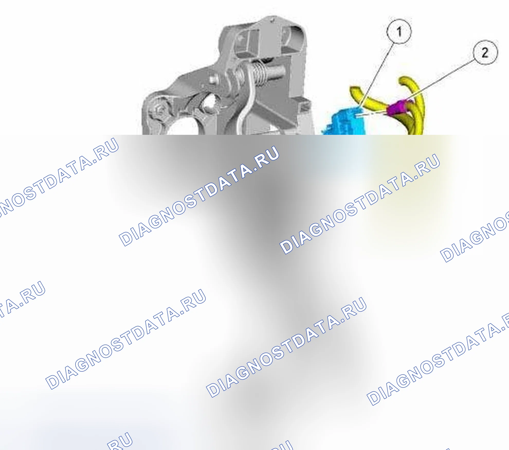 Рис. 101: Разнесенный вид. Ford Explorer V