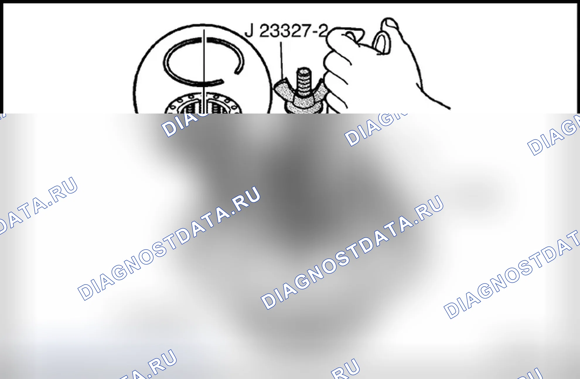 Разборка масляного насоса и инерционного тормоза 2-й передачи (B1), тормоза 2-й передачи (B2). Opel Antara I рестайлинг