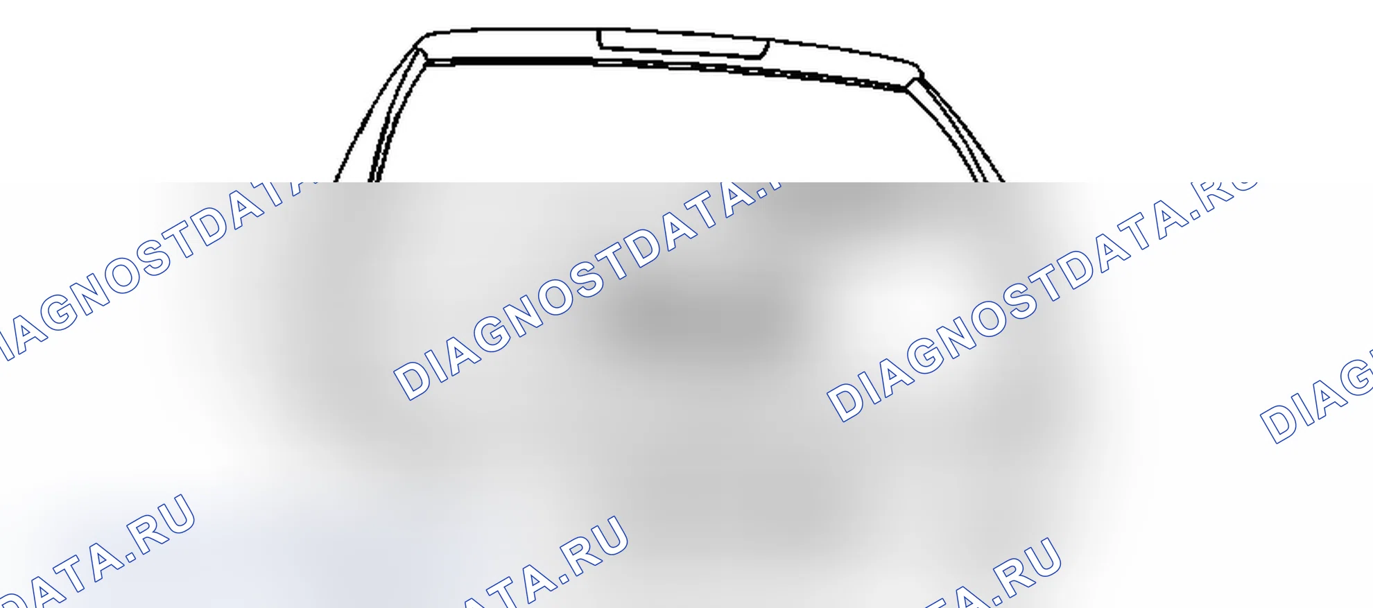 Рис. 54: Замена фонаря заднего номерного знака (двухрежимный гибрид Yukon). Chevrolet Tahoe III