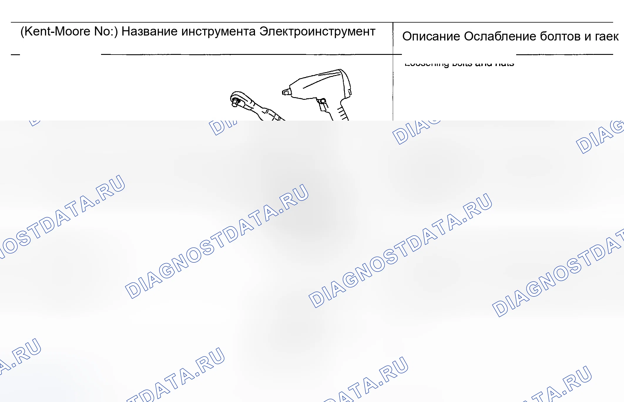 Рис. 304: Инструменты коммерческого обслуживания. Nissan 350Z I