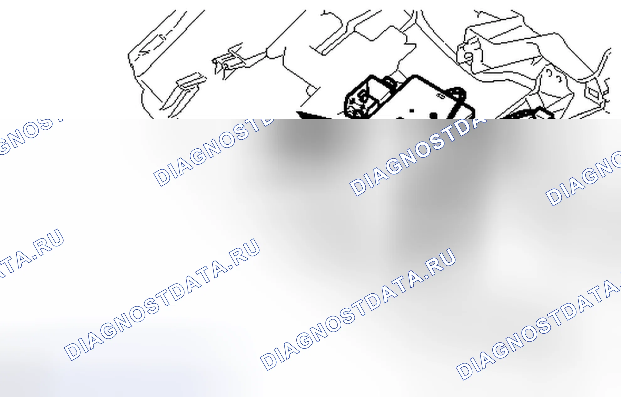 Рис. 2: ДЕМОНТАЖ. Toyota Matrix E140
