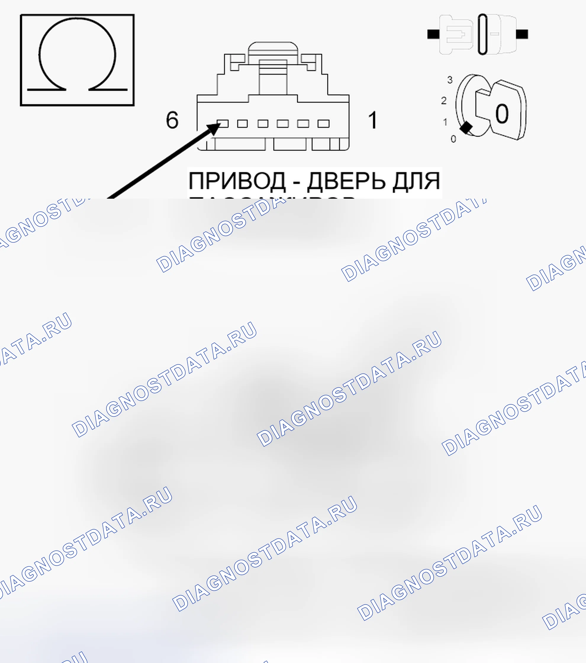 Рис. 43: ДИАГНОСТИЧЕСКИЙ ТЕСТ. Dodge Grand Caravan V