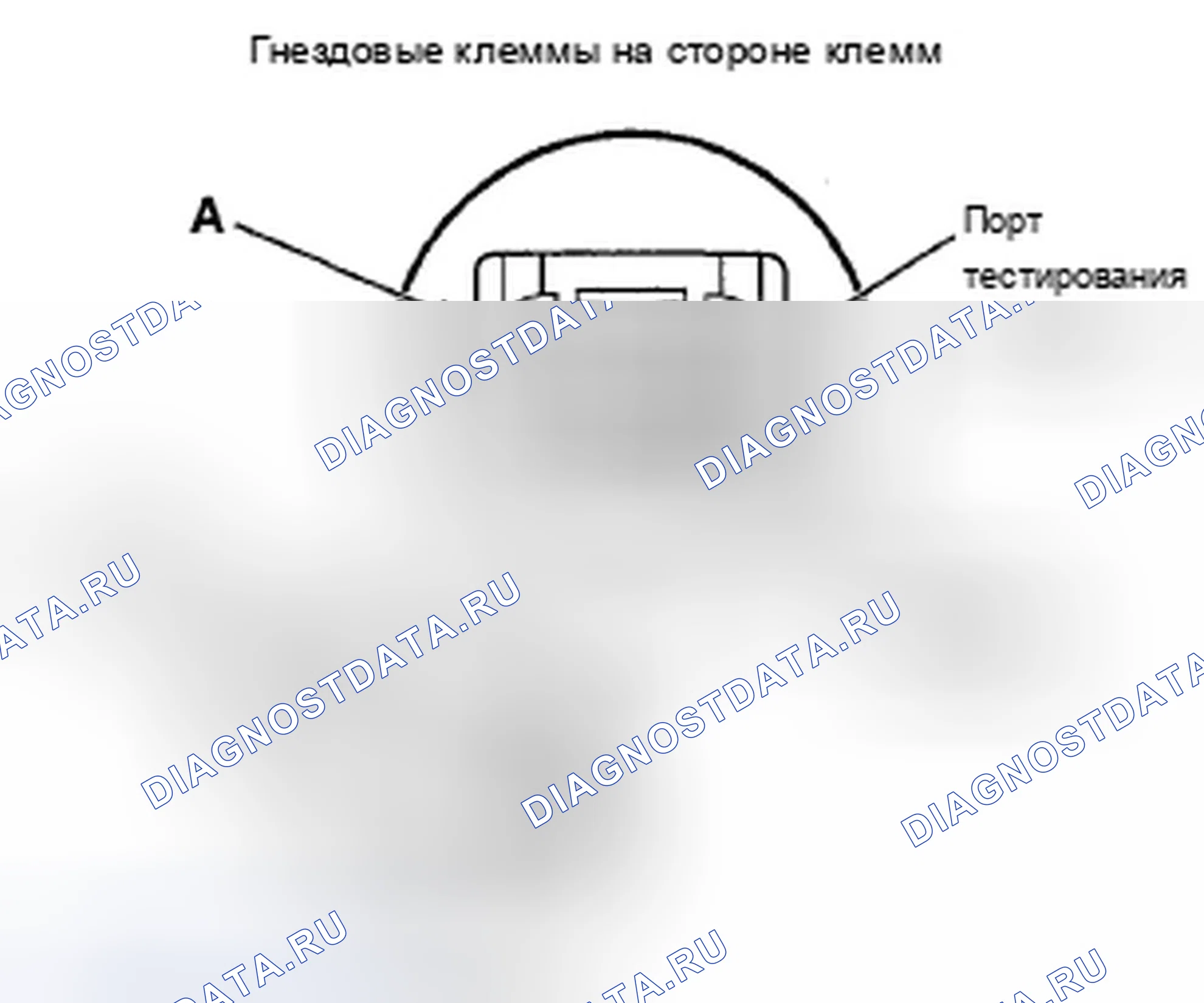 Рис. 481: Водонепроницаемые соединители SRS. Acura TSX II