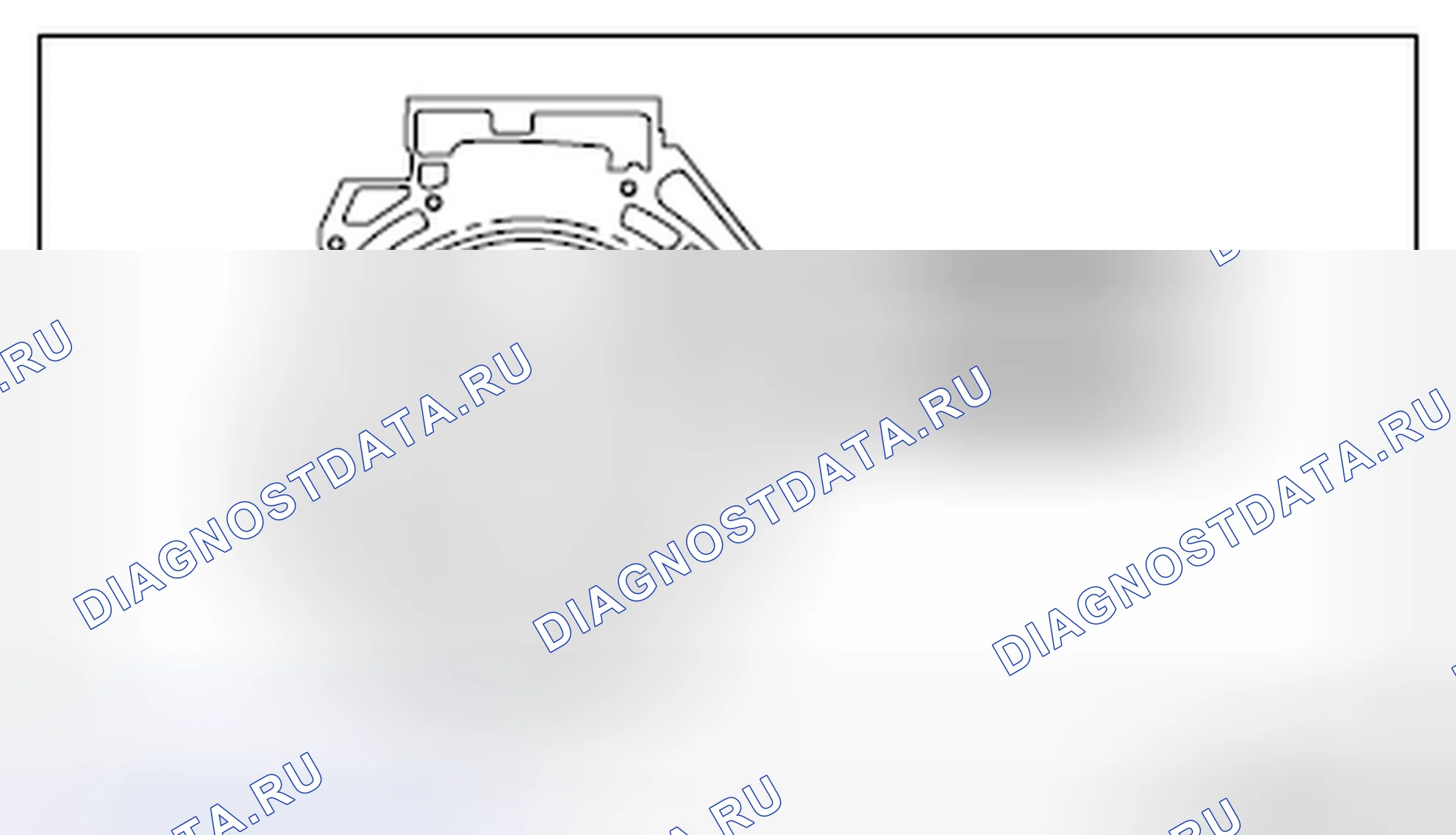 Рис. 126: Разборка болта блокировки шкива коленчатого вала Примечание. Honda Civic IX рестайлинг