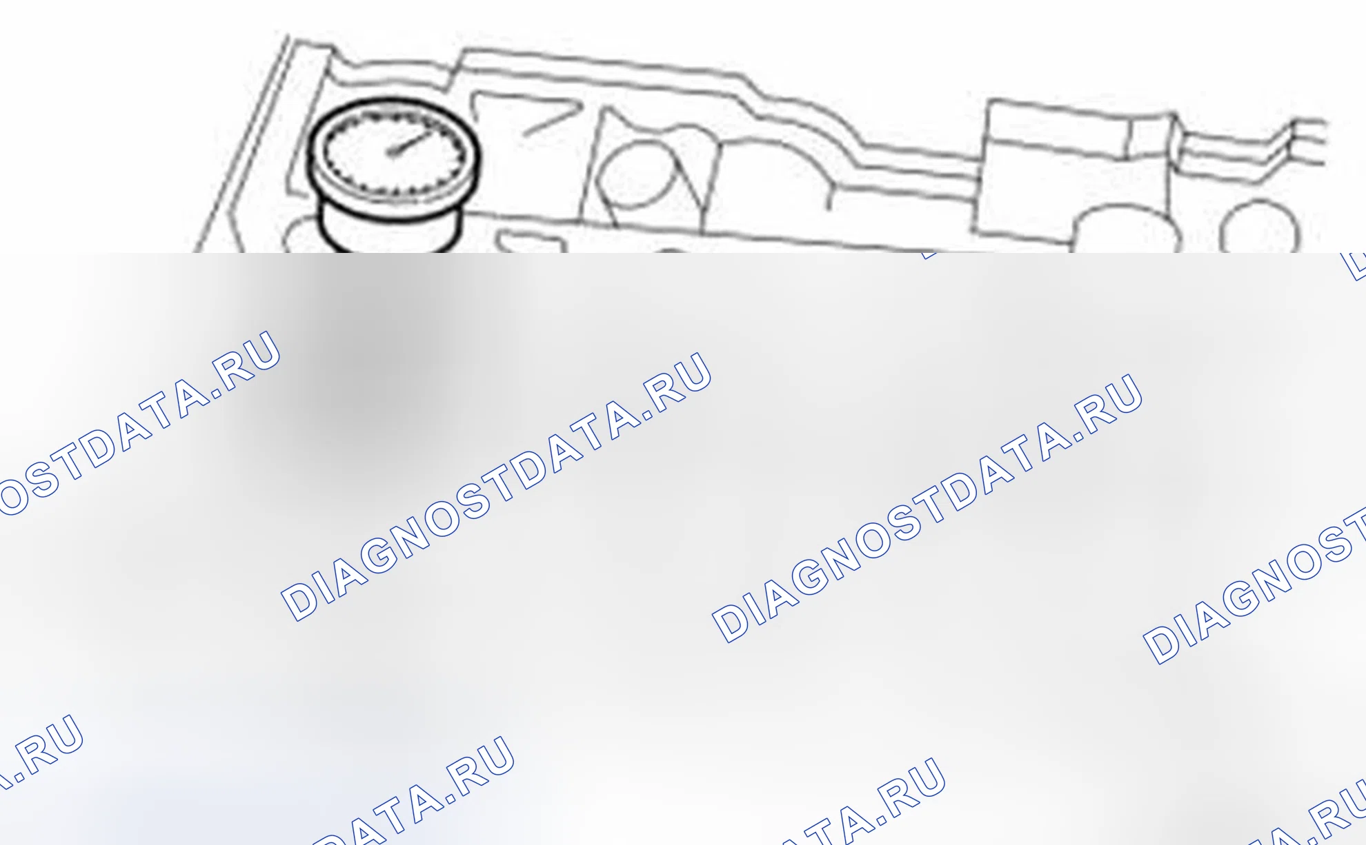 Рис. 2388: Биение седла клапана. Ford Mustang V рестайлинг