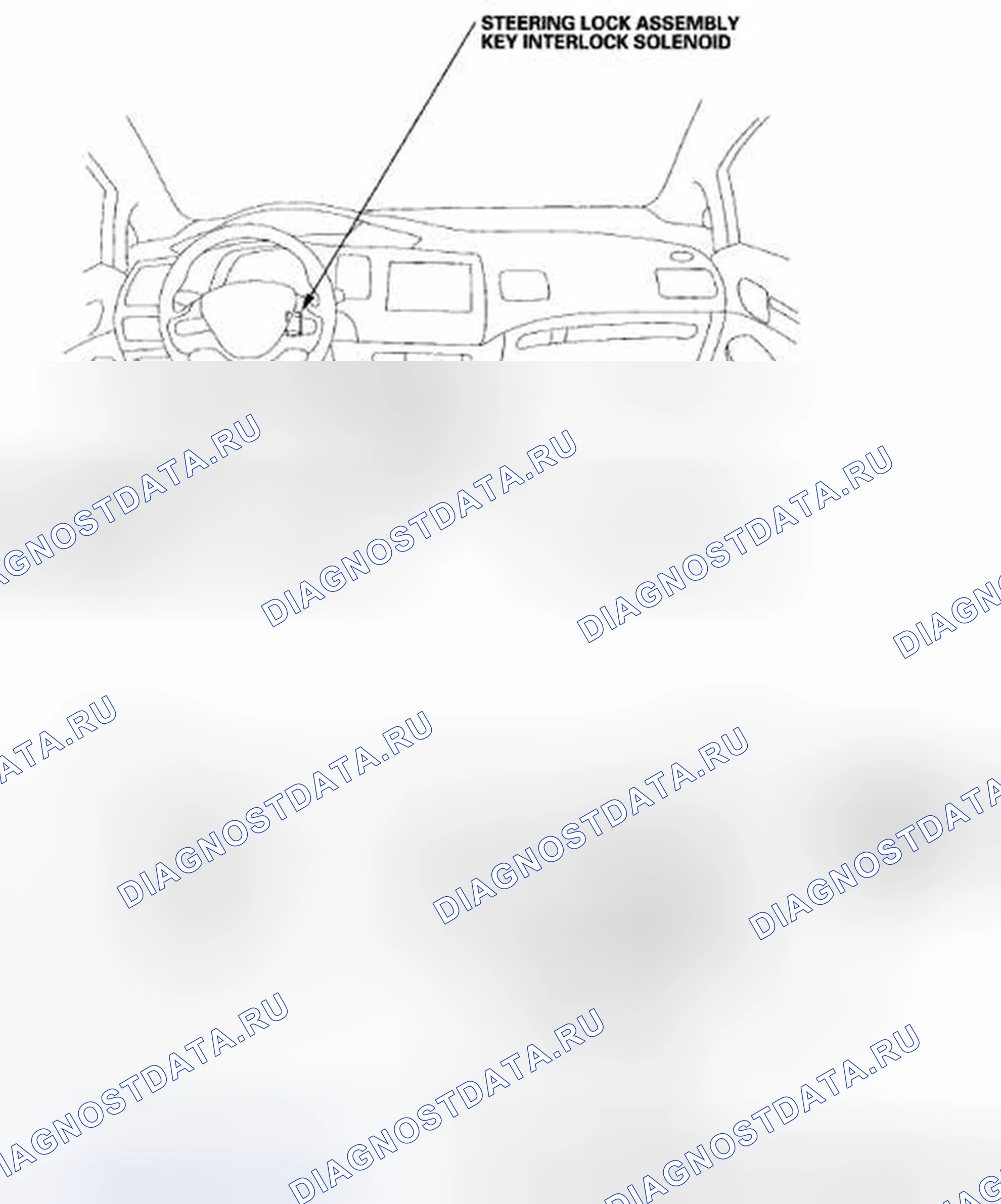 Рис. 116: Индекс расположения компонентов. Honda Civic VIII рестайлинг