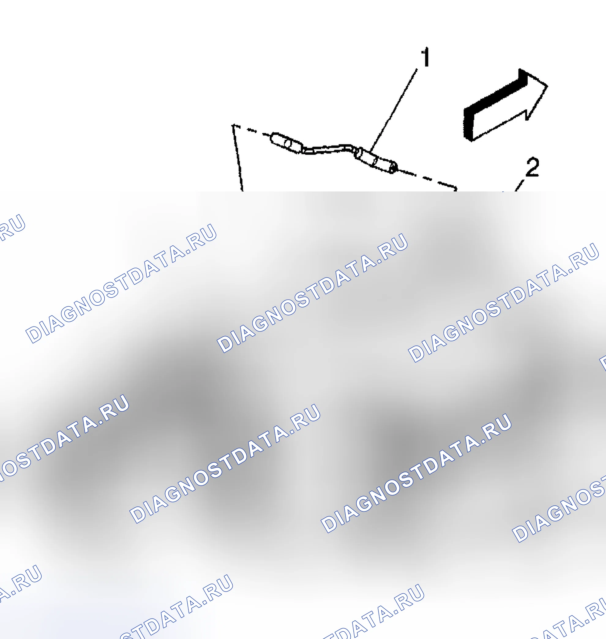 Рис. 1135: Демонтаж впускного коллектора. Hyundai Terracan I