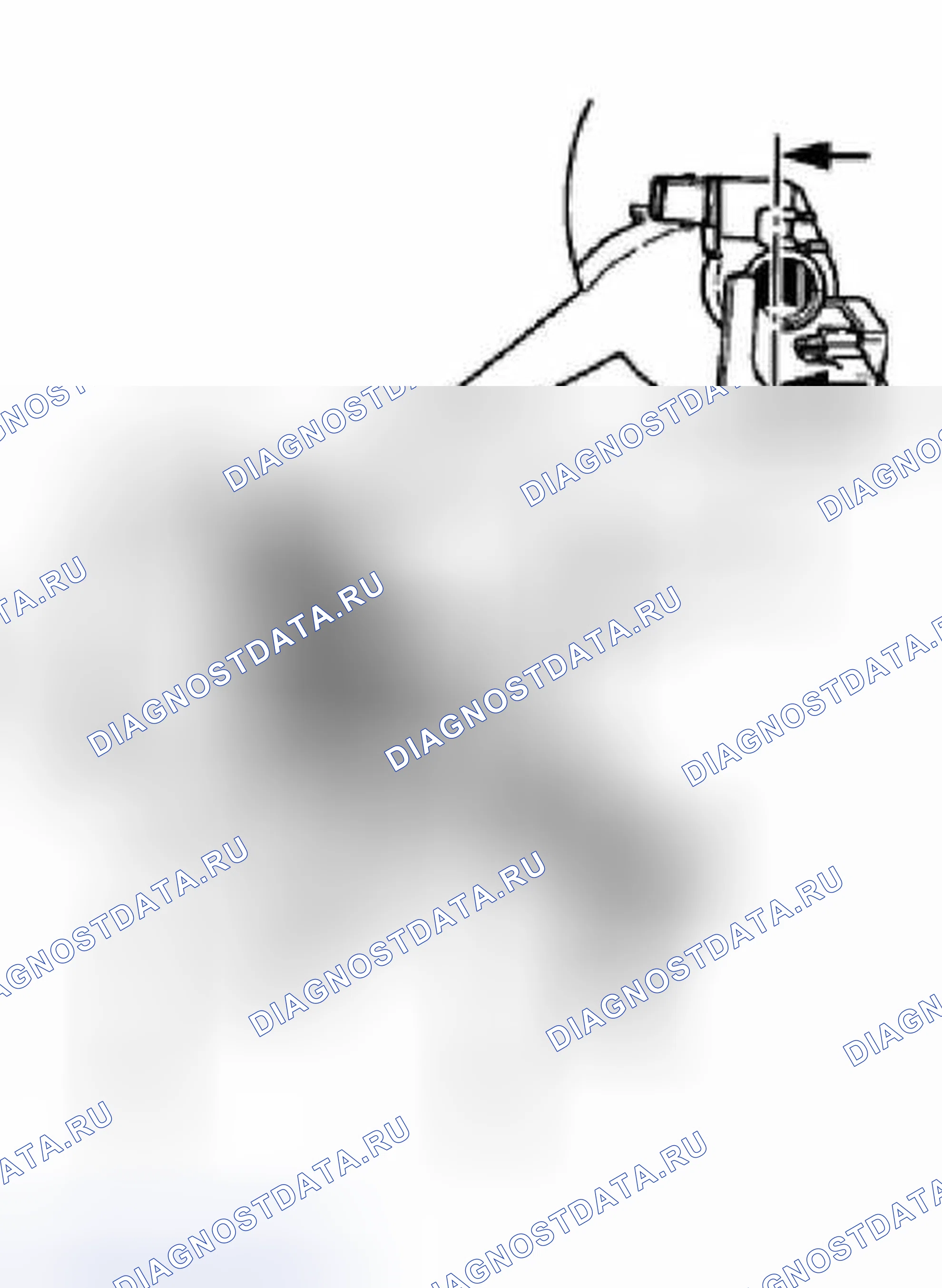 Рис. 1: Удаление. Volkswagen Golf Mk3