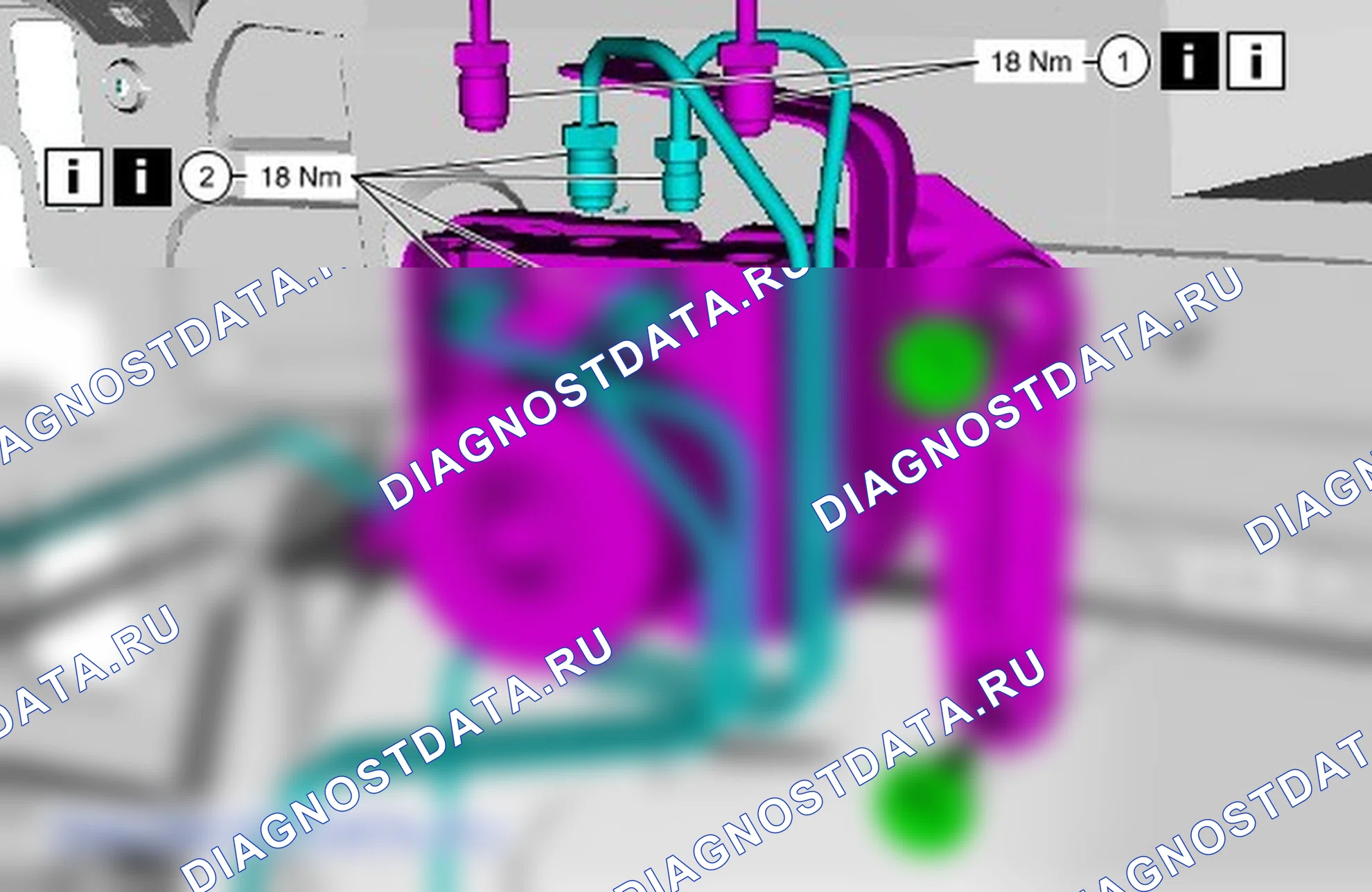 Как снять и установить гидравлический блок управления (HCU). Ford Ka I