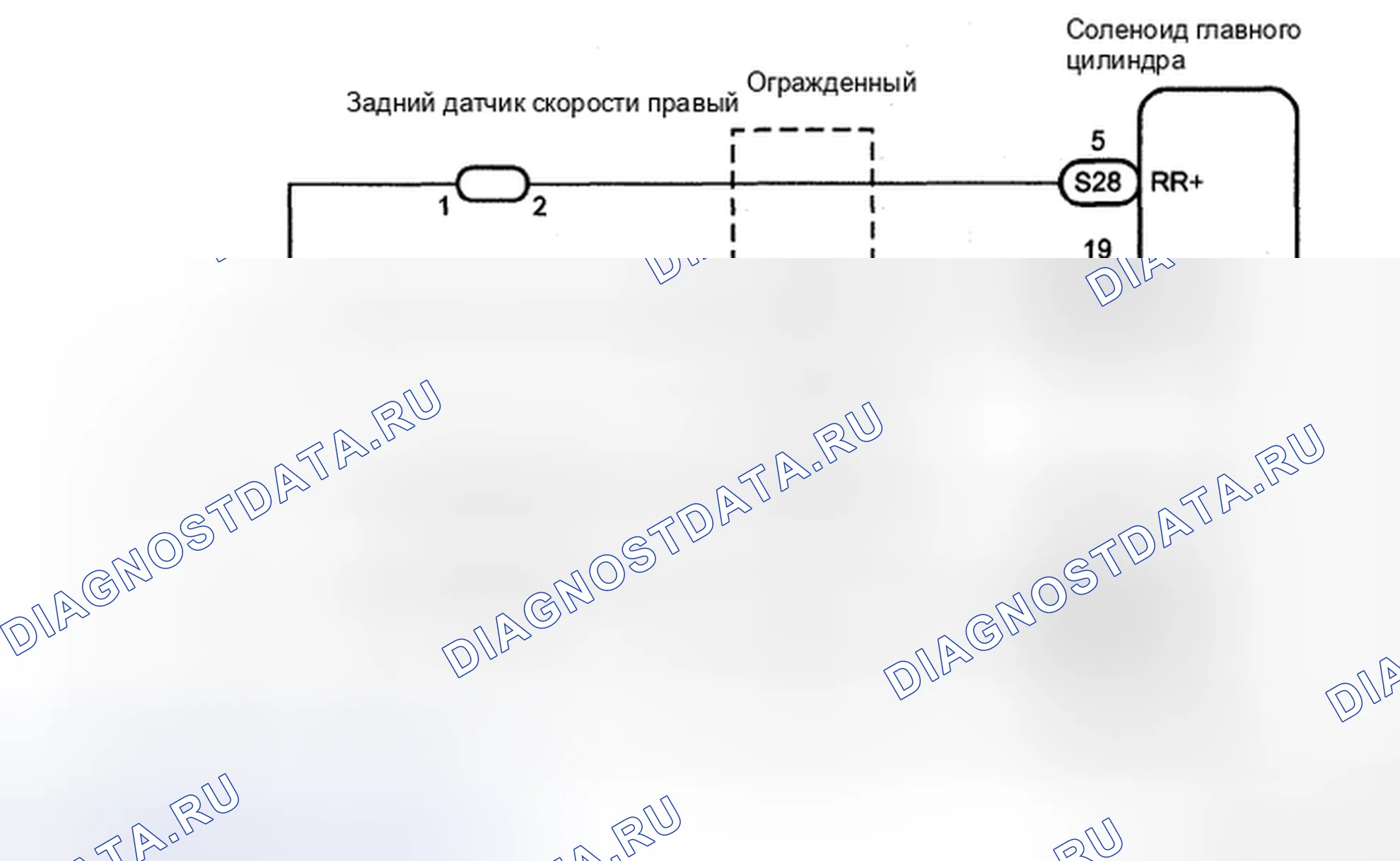 Рис. 4: электросхема. Toyota 4Runner IV рестайлинг