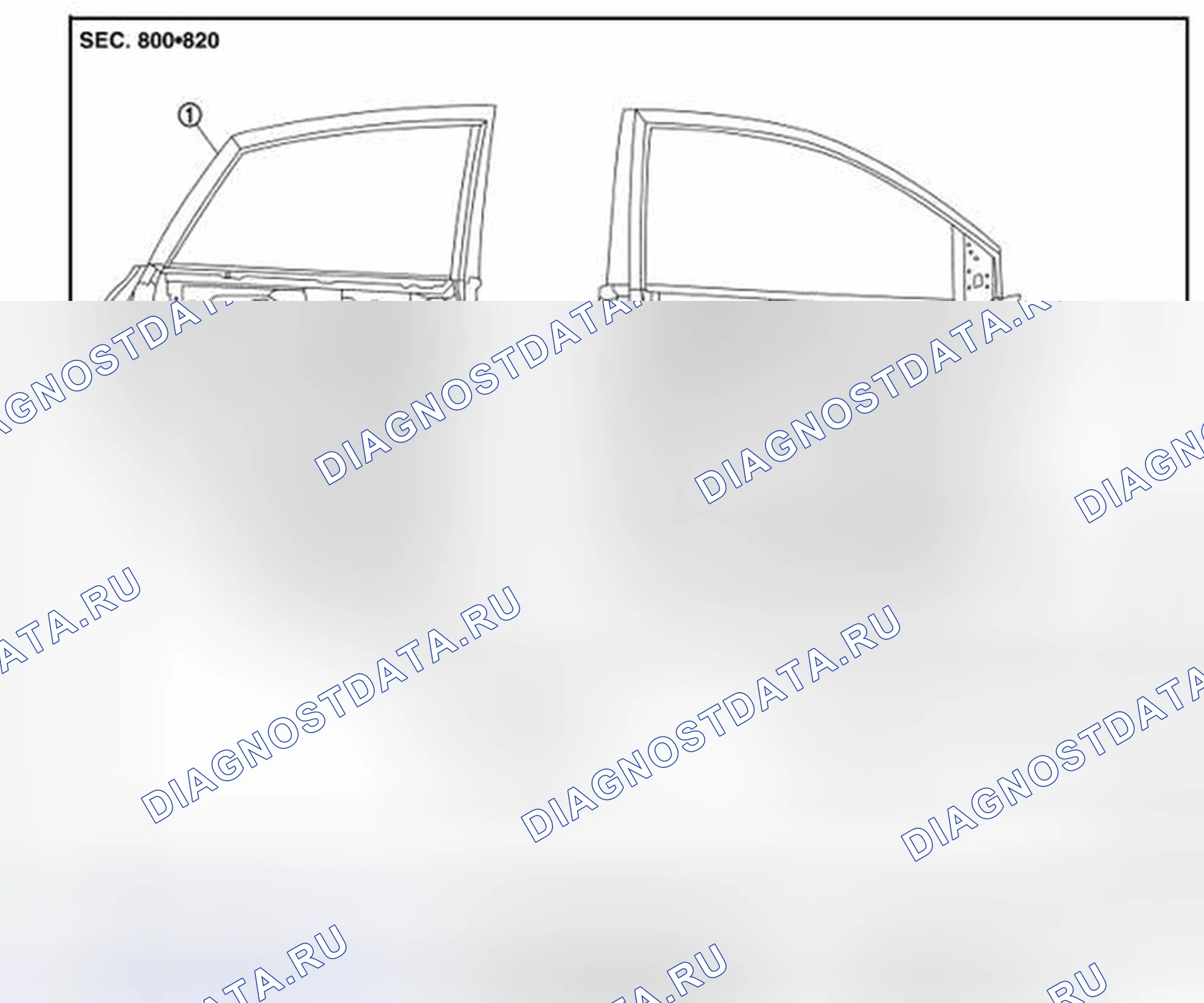 Рис. 53: Разнесенный вид. Nissan Sentra B17 рестайлинг