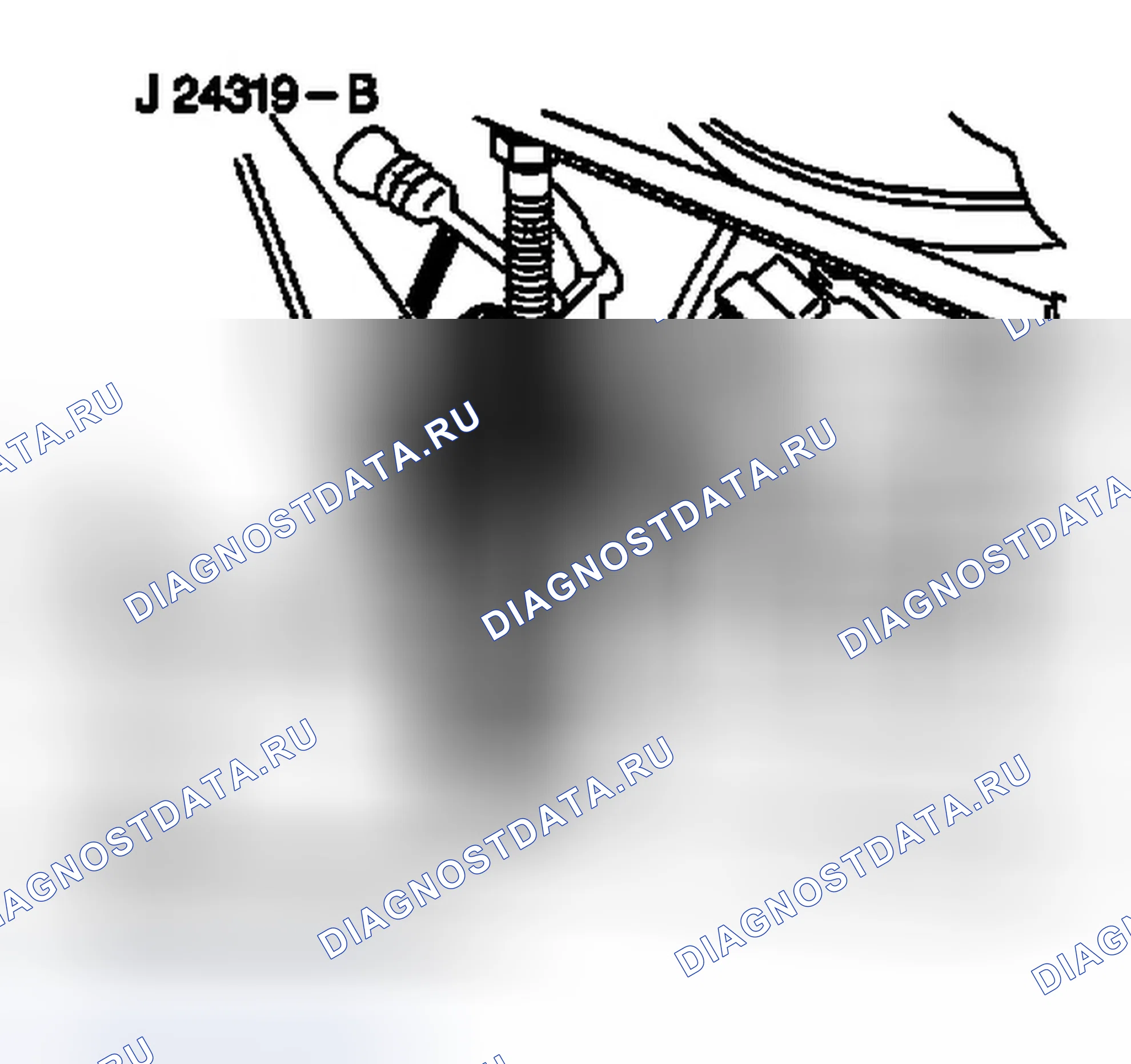 Рис. 6: Порядок демонтажа. Chevrolet Silverado 3500 