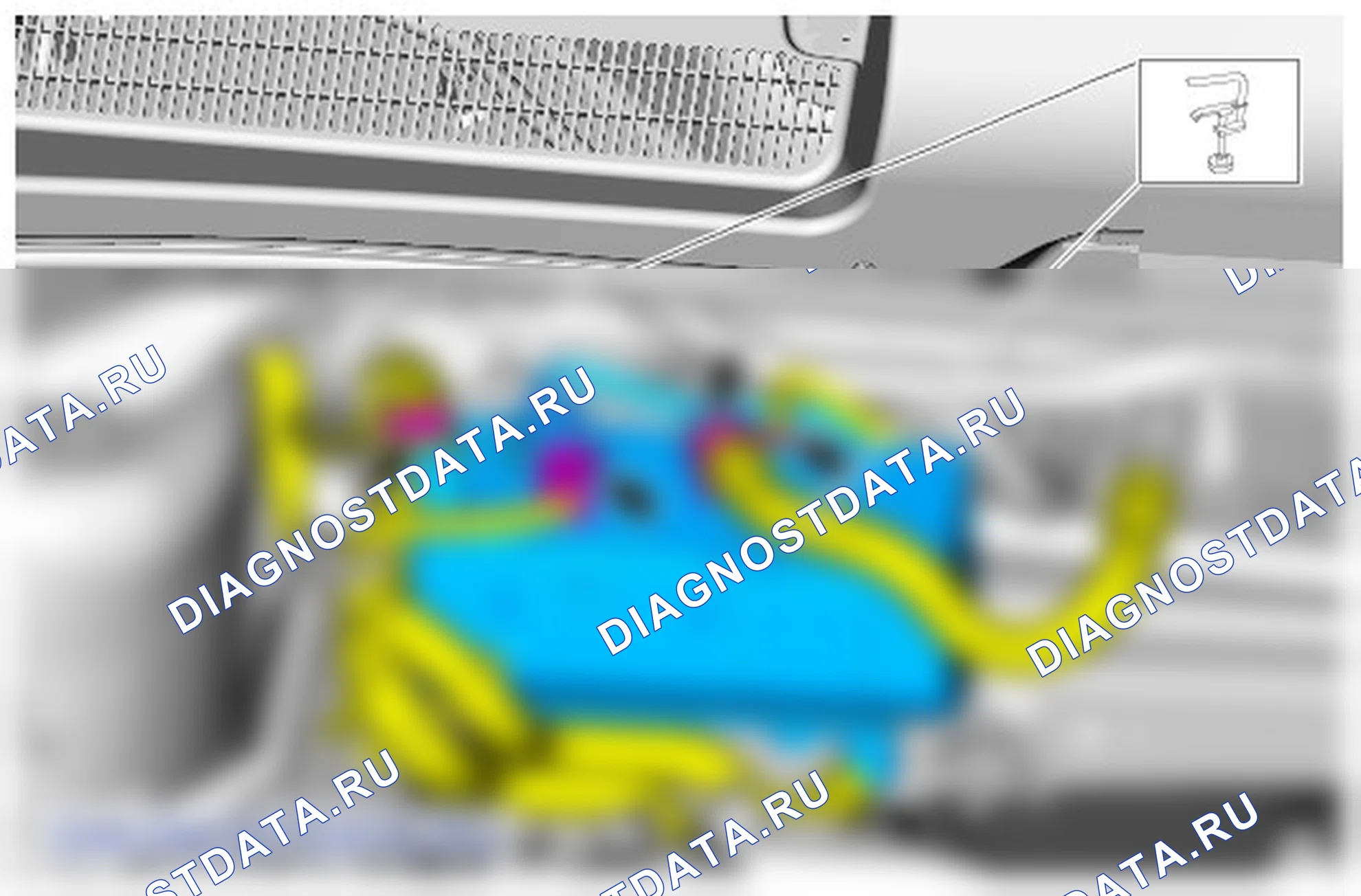 Как снять и установить вспомогательный топливный обогреватель. Ford Kuga I