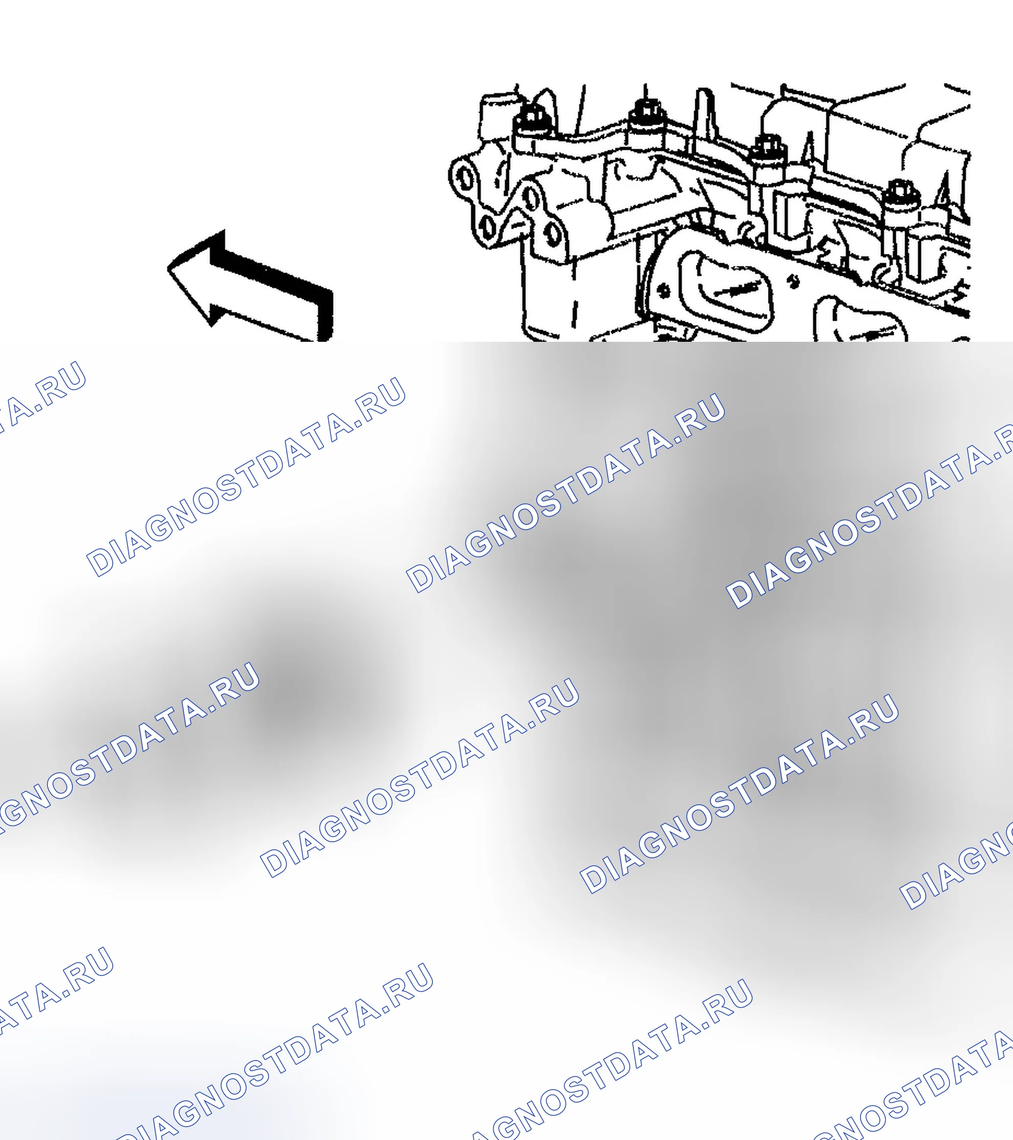 Рис. 72: Процедура установки. Chevrolet TrailBlazer I