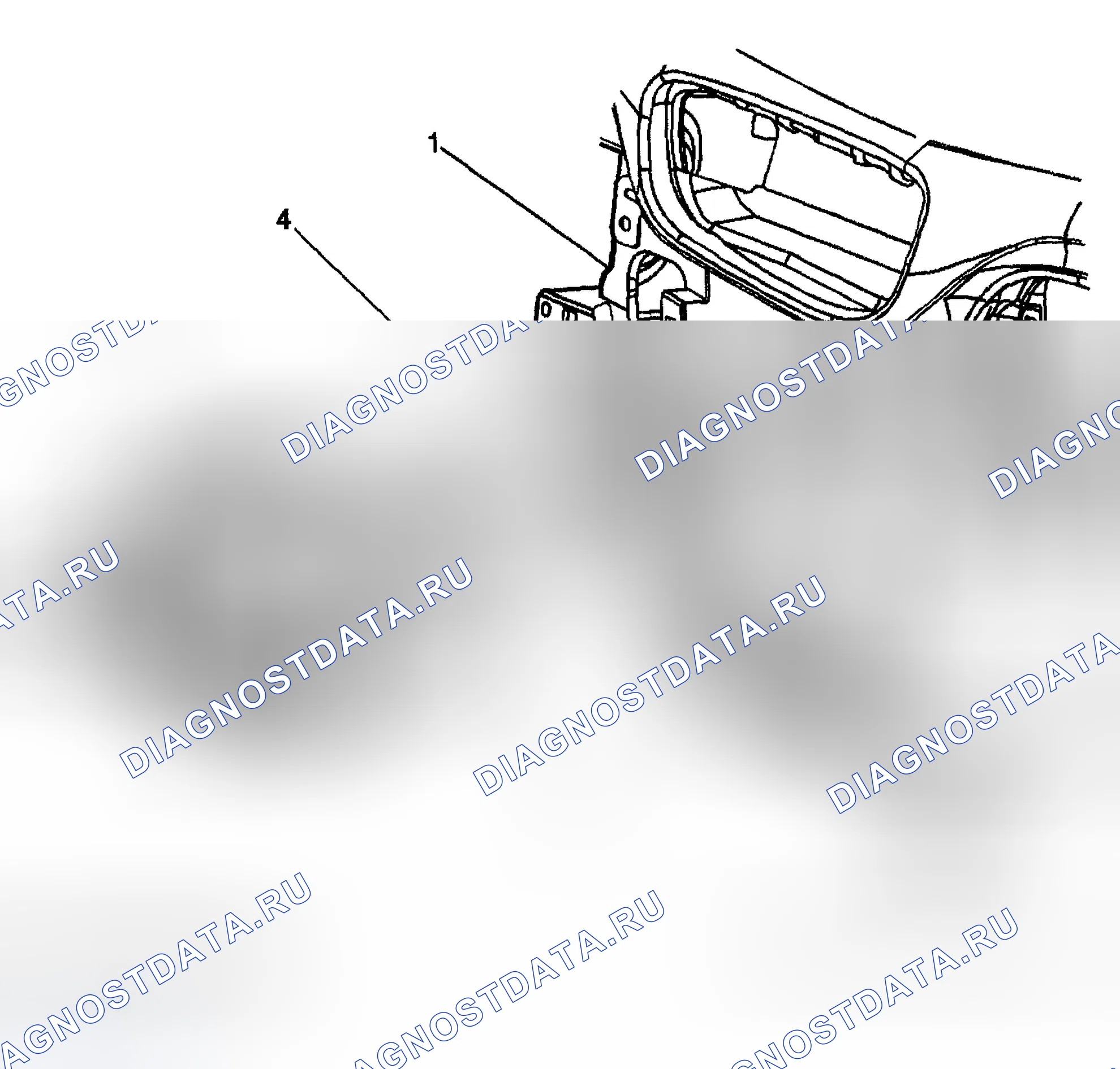 Рис. 15: Радио. Chevrolet TrailBlazer I