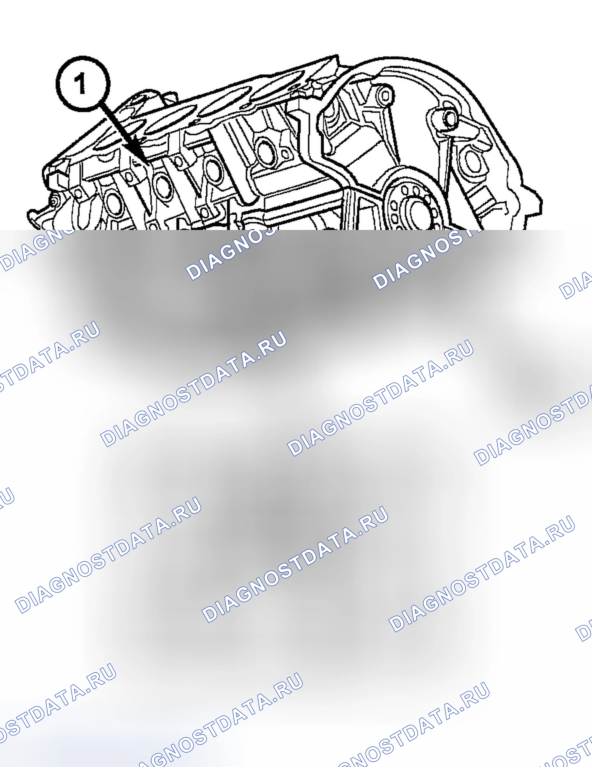 Рис. 239: ДЕМОНТАЖ. Dodge Durango II