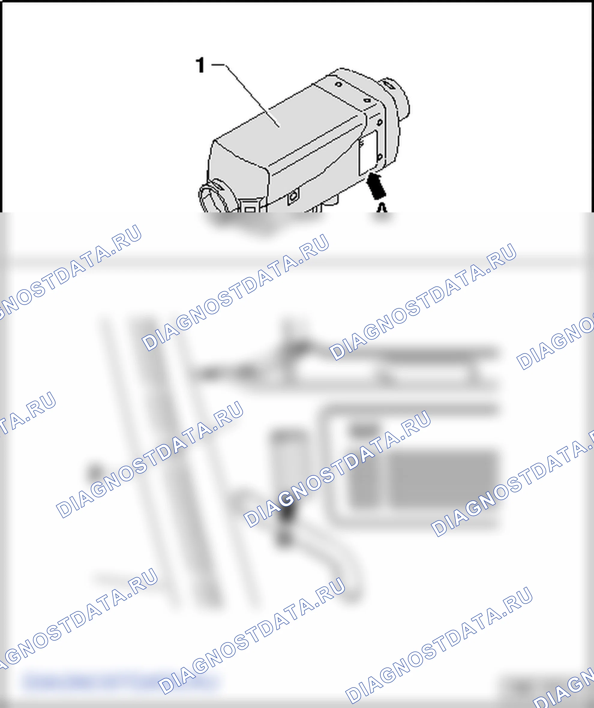 Дополнительные воздушные отопители Airtronic »D2« и »D4S«. Volkswagen Crafter I