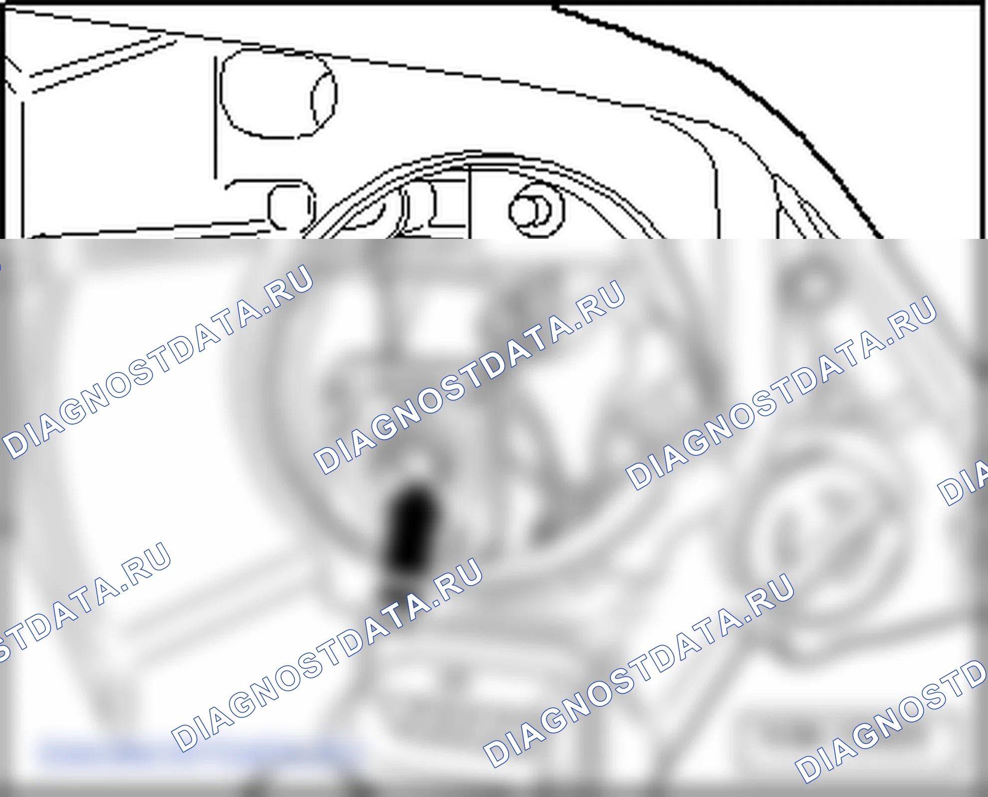 Основные фары. Volkswagen Golf Plus I