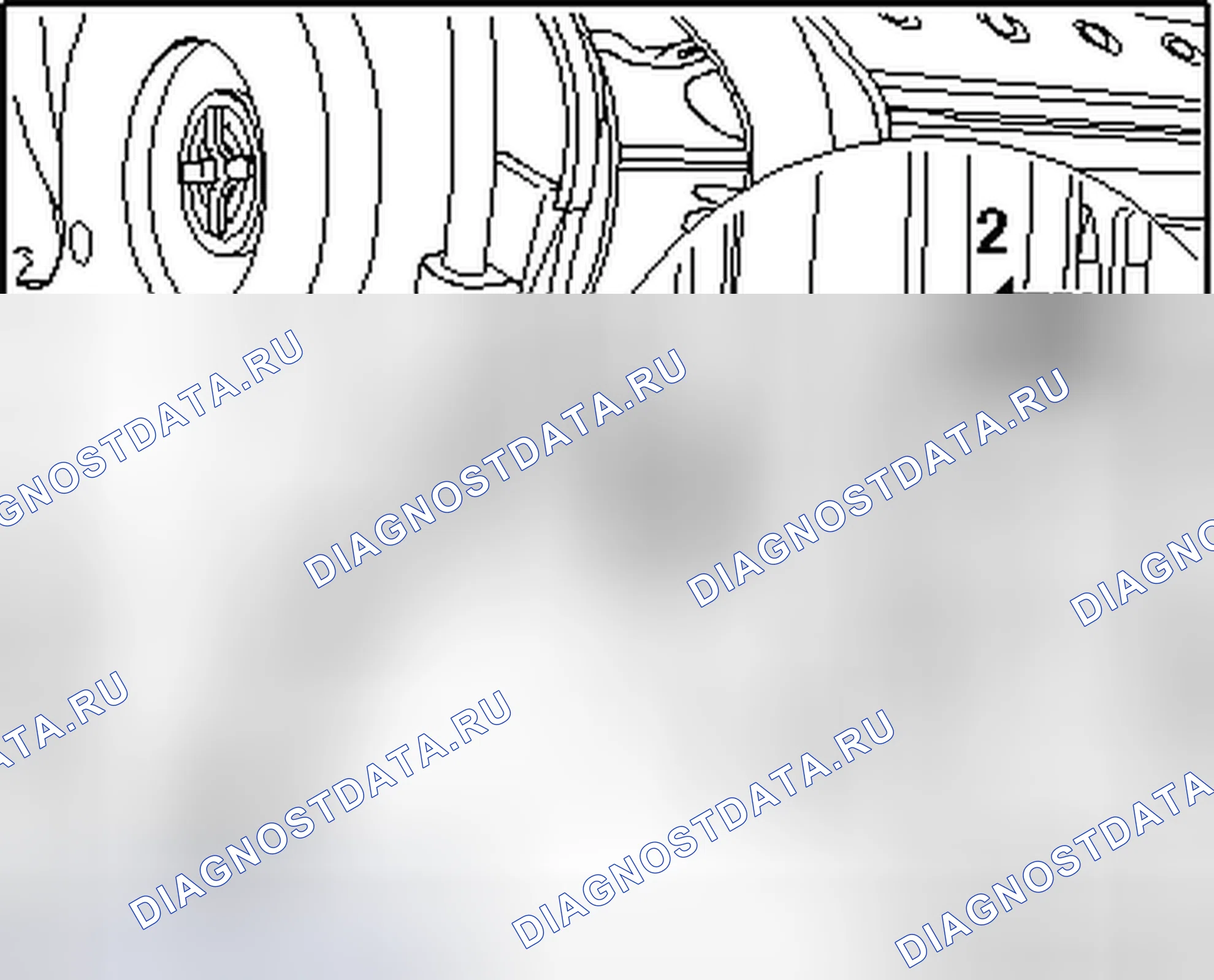 Рис. 81: ТРОС ОСВОБОЖДЕНИЯ СПИНКИ, СИДЕНЬЕ СО СКВОЗНЫМ ПРОХОДОМ. Volkswagen Golf Mk7